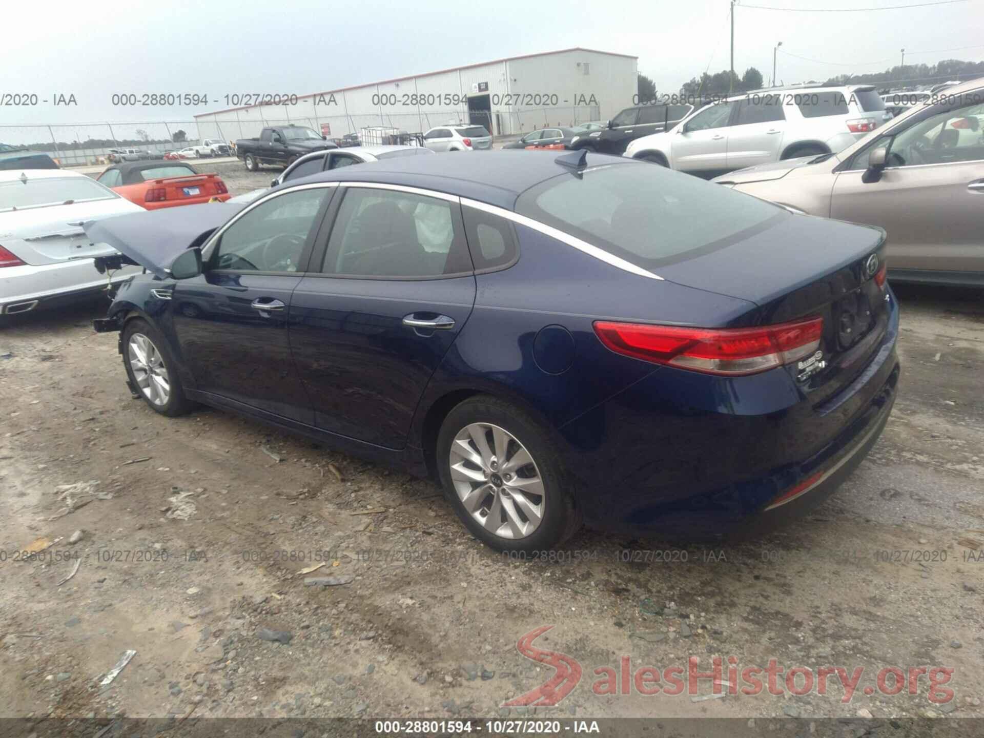 5XXGU4L33GG101347 2016 KIA OPTIMA