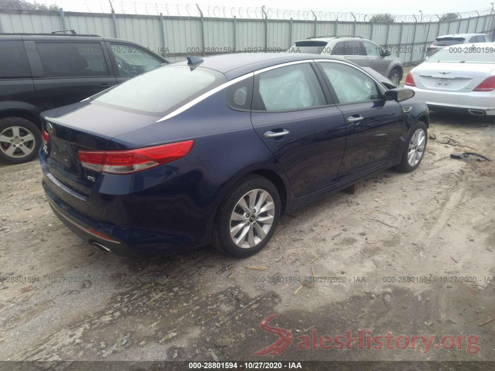 5XXGU4L33GG101347 2016 KIA OPTIMA