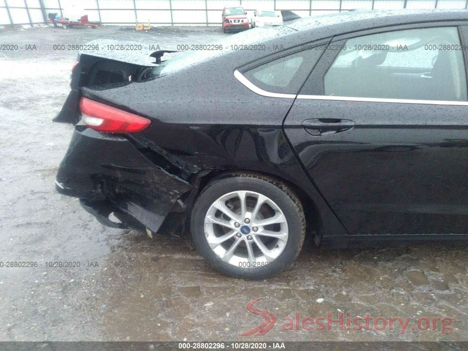 3FA6P0LU8KR107049 2019 FORD FUSION HYBRID