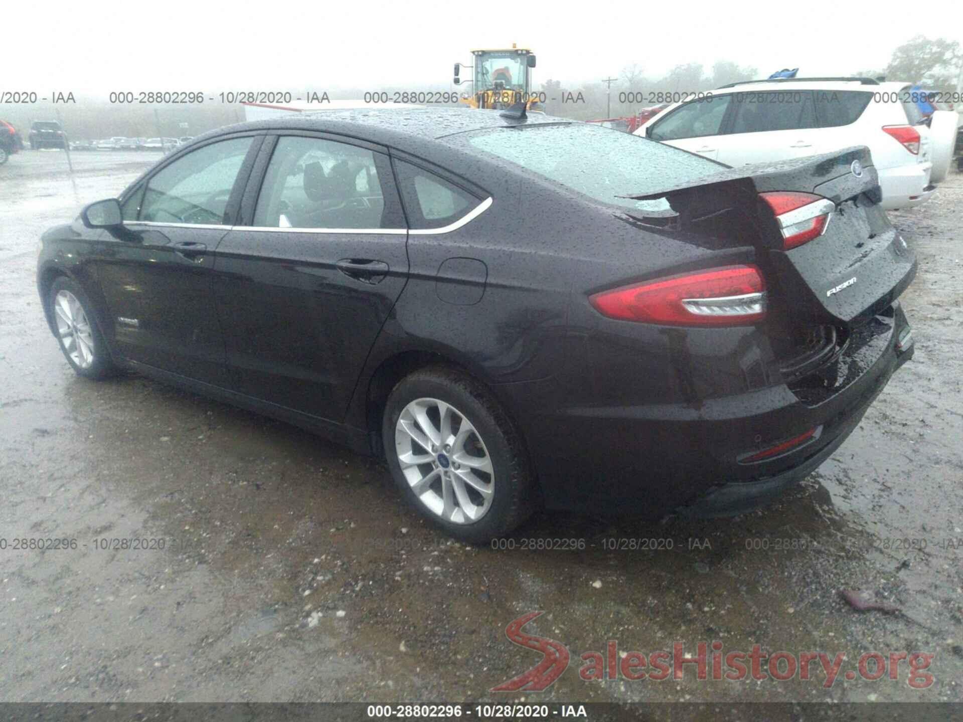 3FA6P0LU8KR107049 2019 FORD FUSION HYBRID