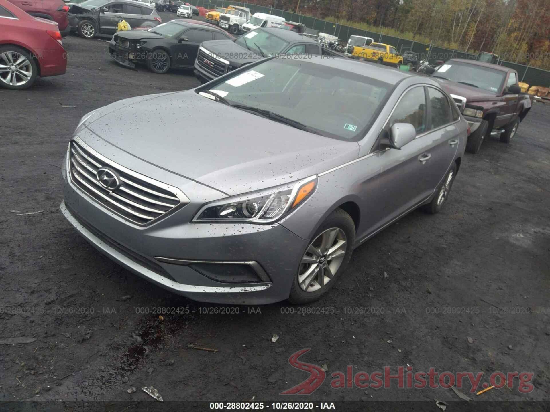 5NPE24AF0HH516433 2017 HYUNDAI SONATA