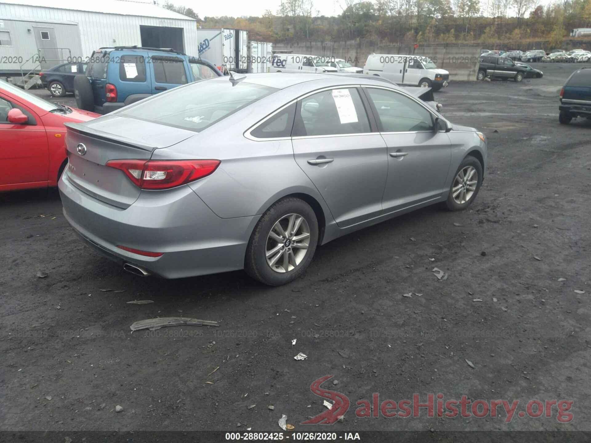 5NPE24AF0HH516433 2017 HYUNDAI SONATA