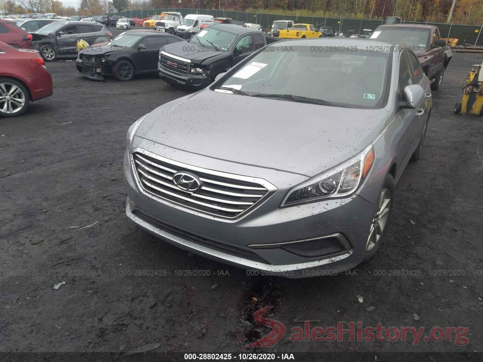 5NPE24AF0HH516433 2017 HYUNDAI SONATA