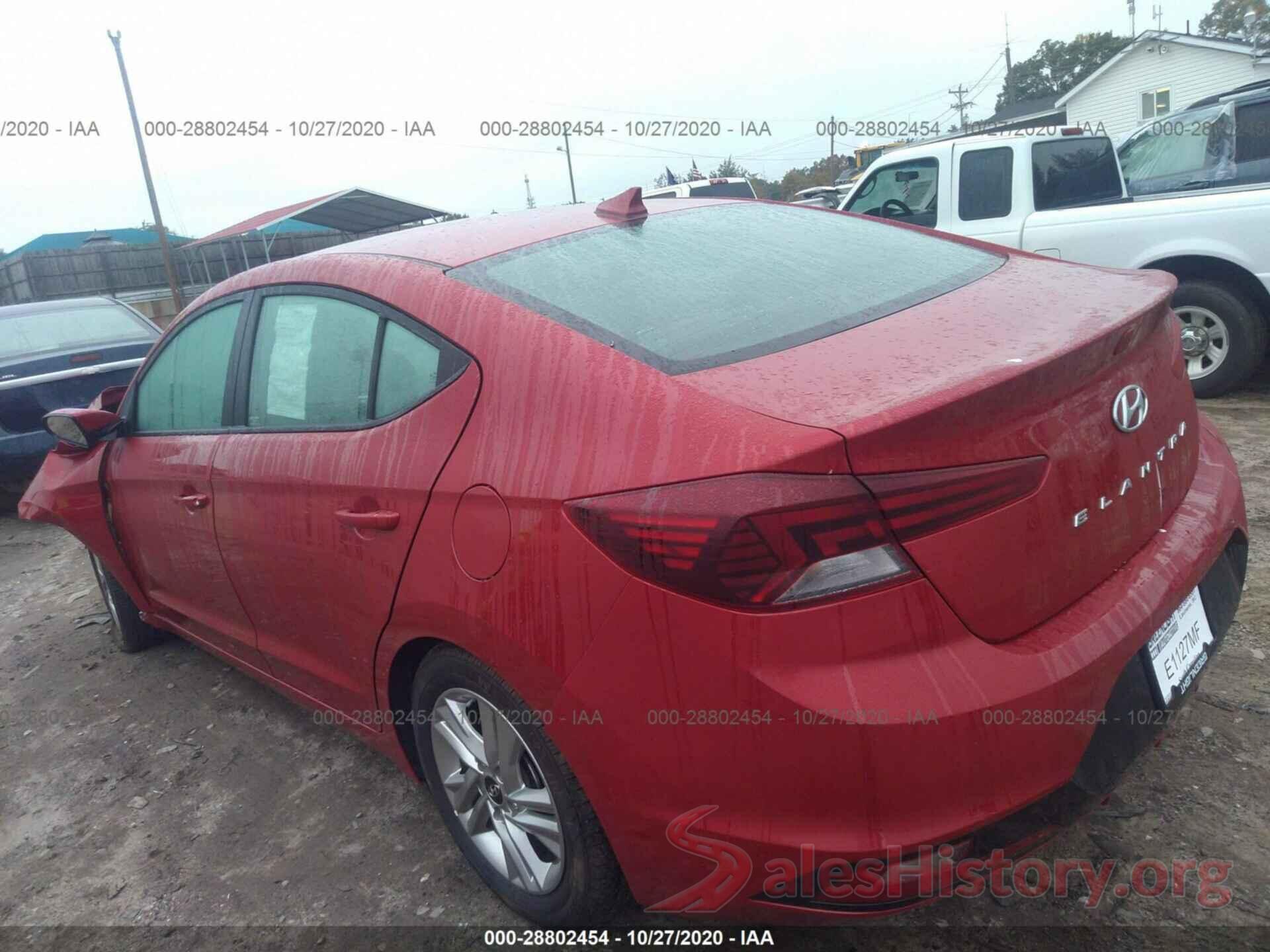 5NPD84LF0LH506453 2020 HYUNDAI ELANTRA