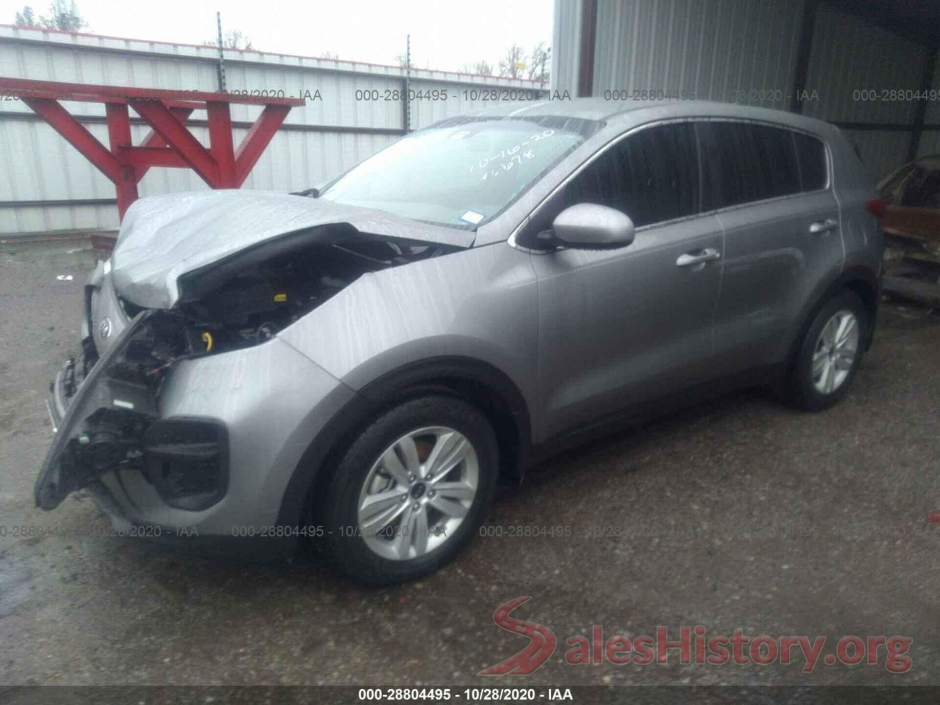 KNDPM3AC0K7625196 2019 KIA SPORTAGE