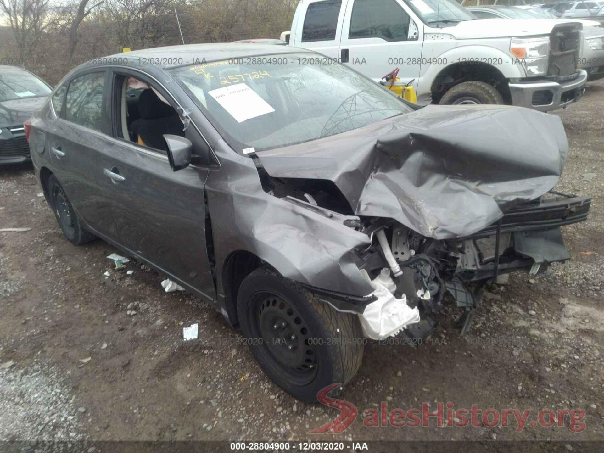 3N1AB7AP1GY257724 2016 NISSAN SENTRA