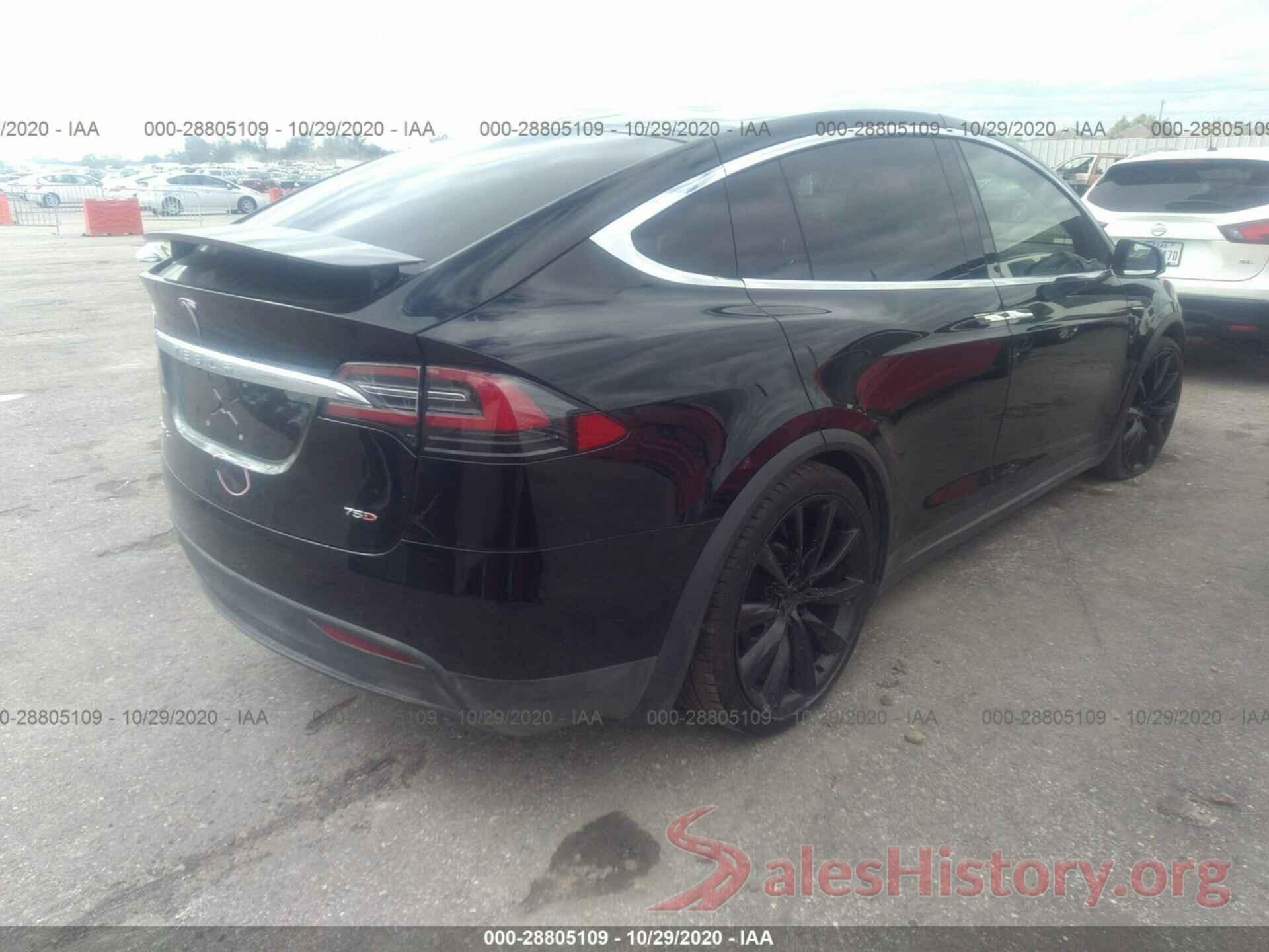 5YJXCDE22GF028577 2016 TESLA MODEL X