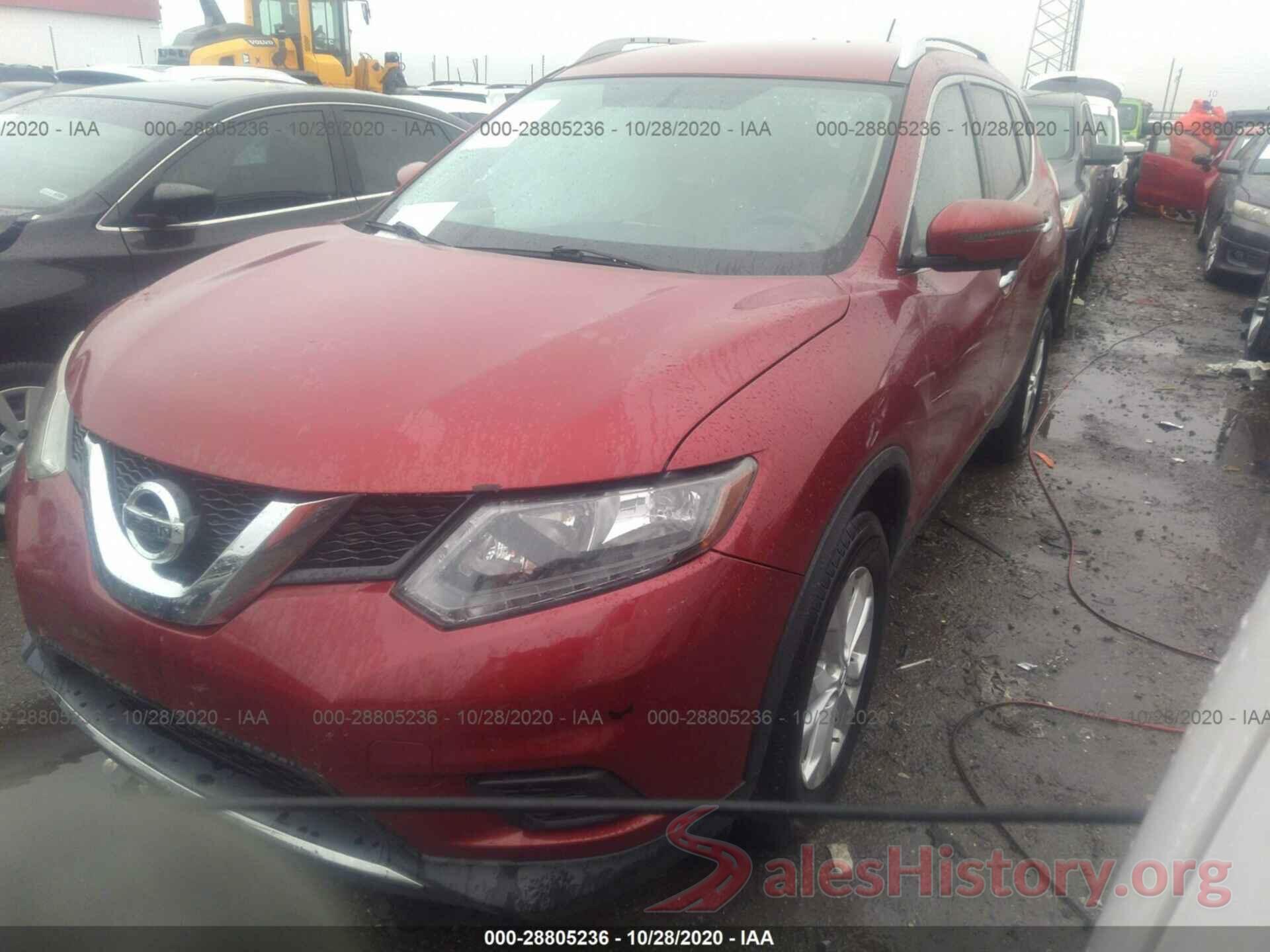 KNMAT2MT8GP724841 2016 NISSAN ROGUE