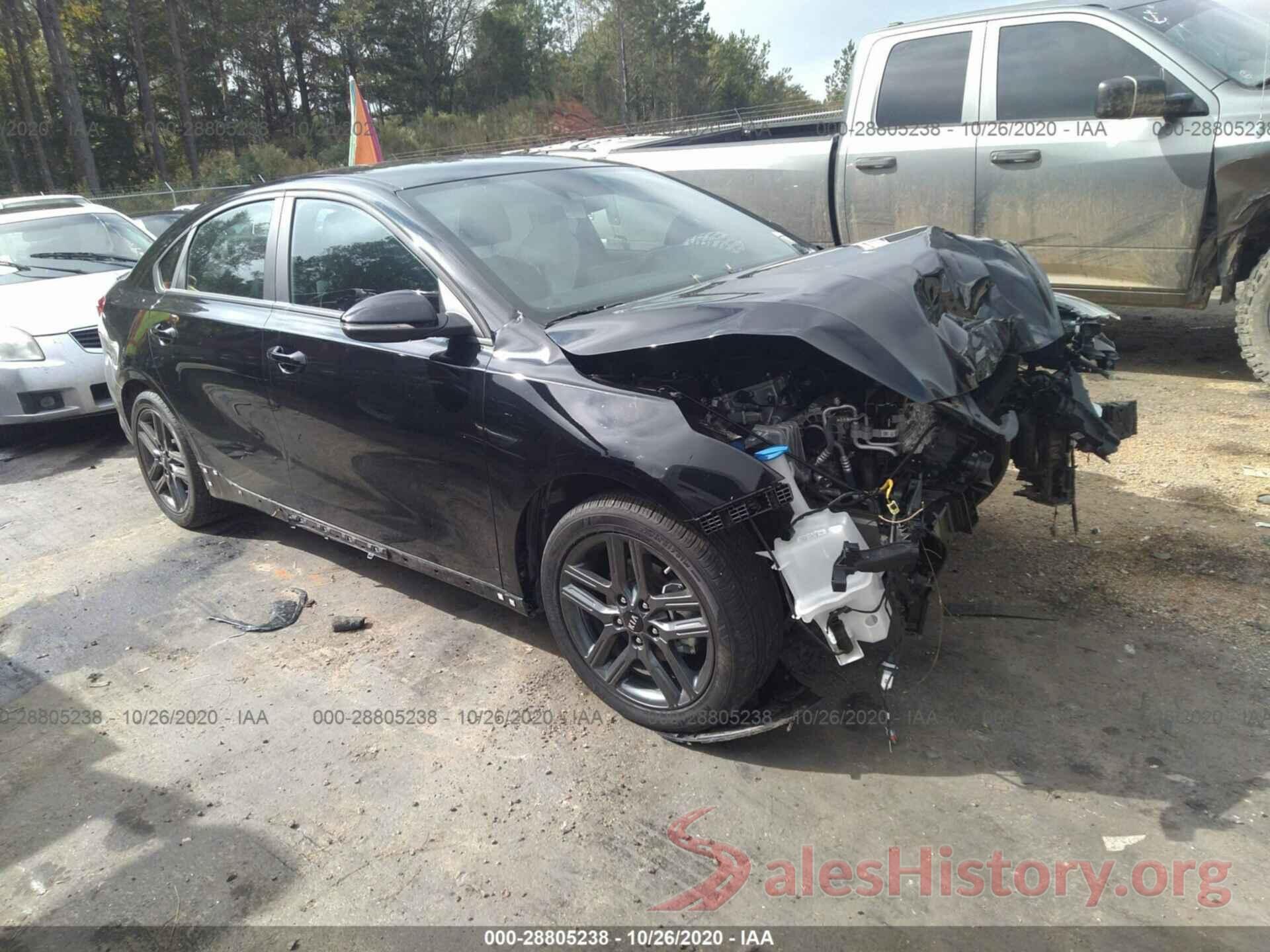 3KPF34AD3LE228452 2020 KIA FORTE