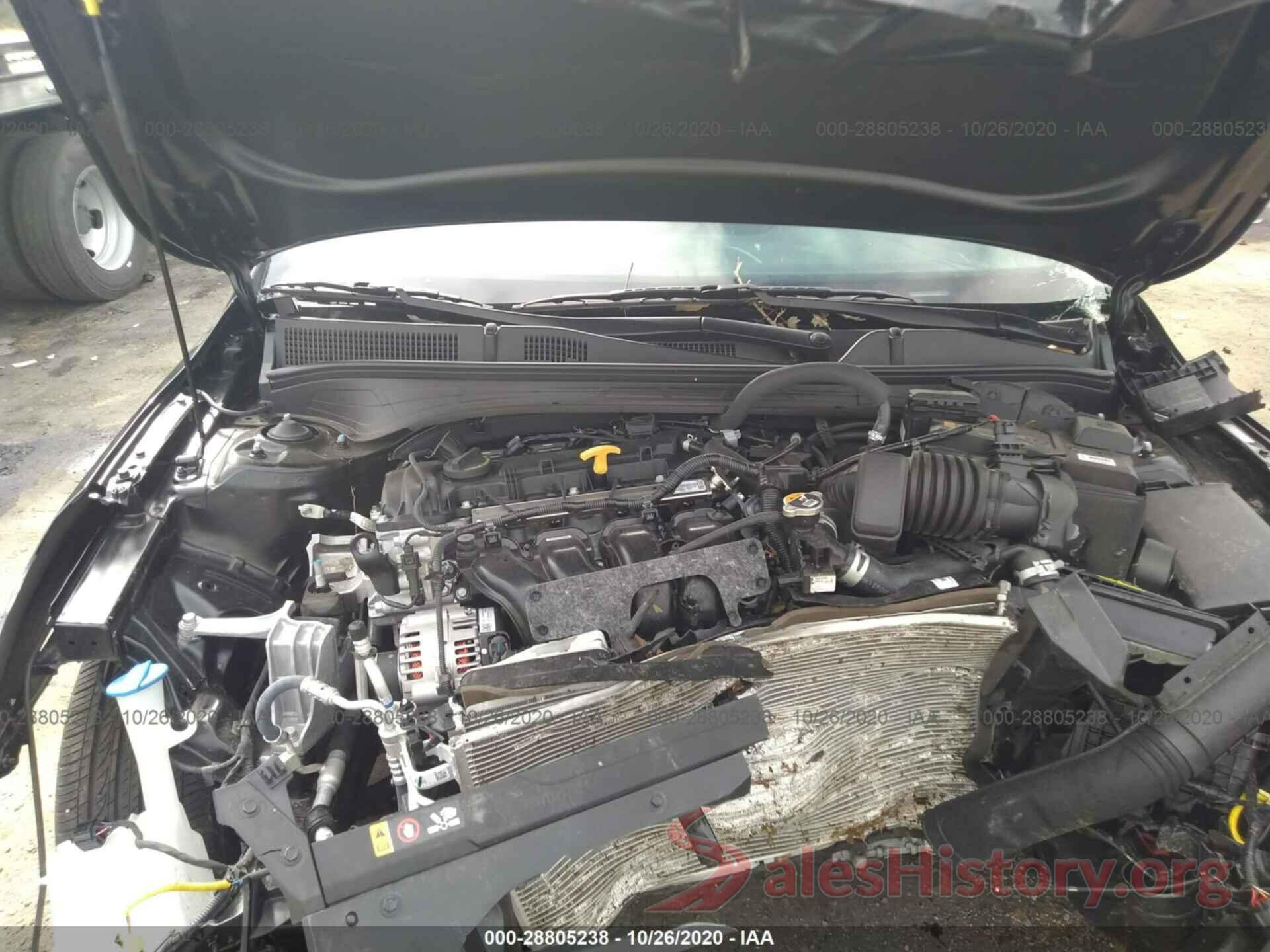 3KPF34AD3LE228452 2020 KIA FORTE