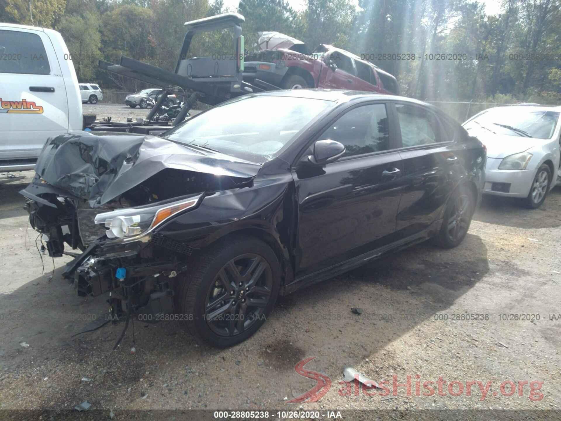 3KPF34AD3LE228452 2020 KIA FORTE