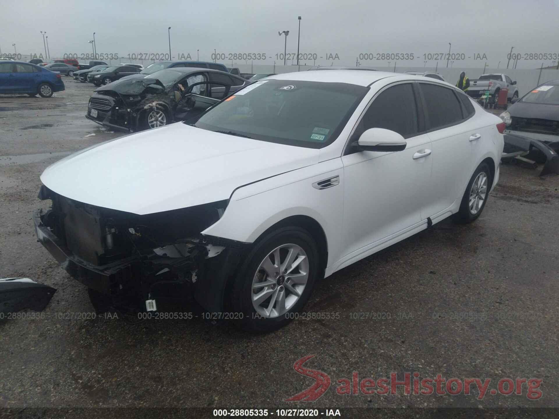 5XXGT4L38GG054187 2016 KIA OPTIMA