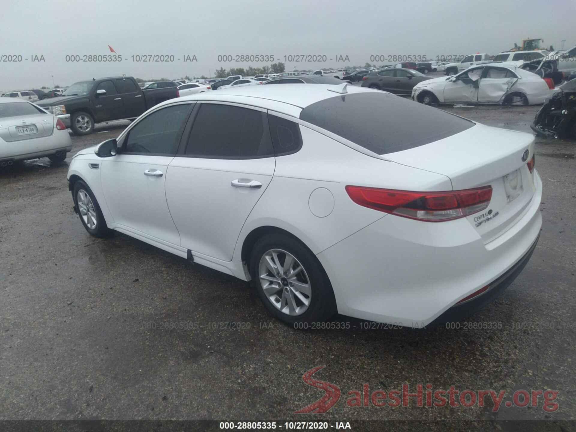 5XXGT4L38GG054187 2016 KIA OPTIMA