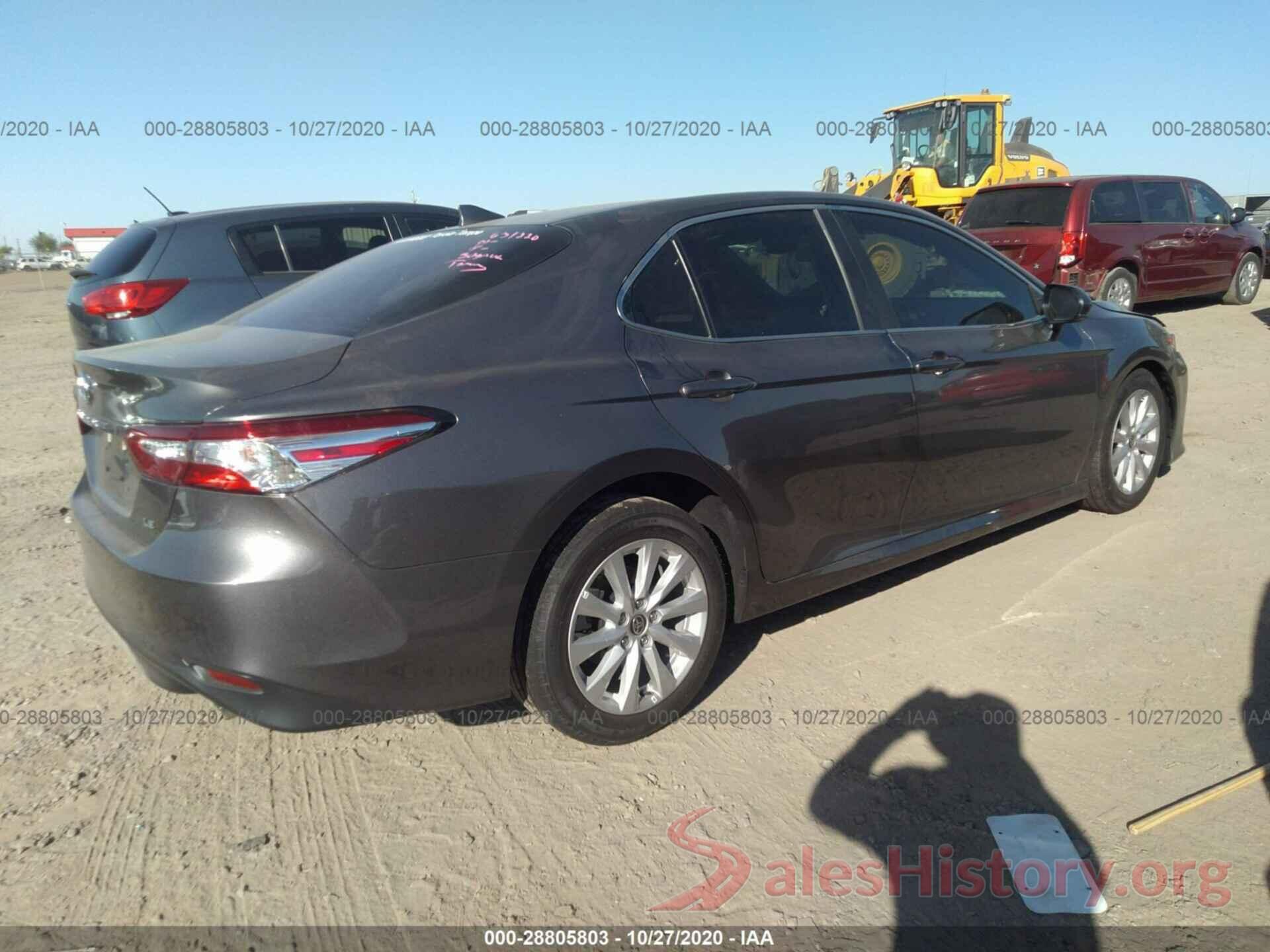 4T1C11AK7LU384075 2020 TOYOTA CAMRY