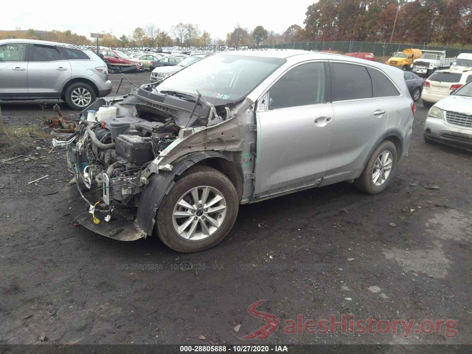 5XYPG4A31KG523289 2019 KIA SORENTO