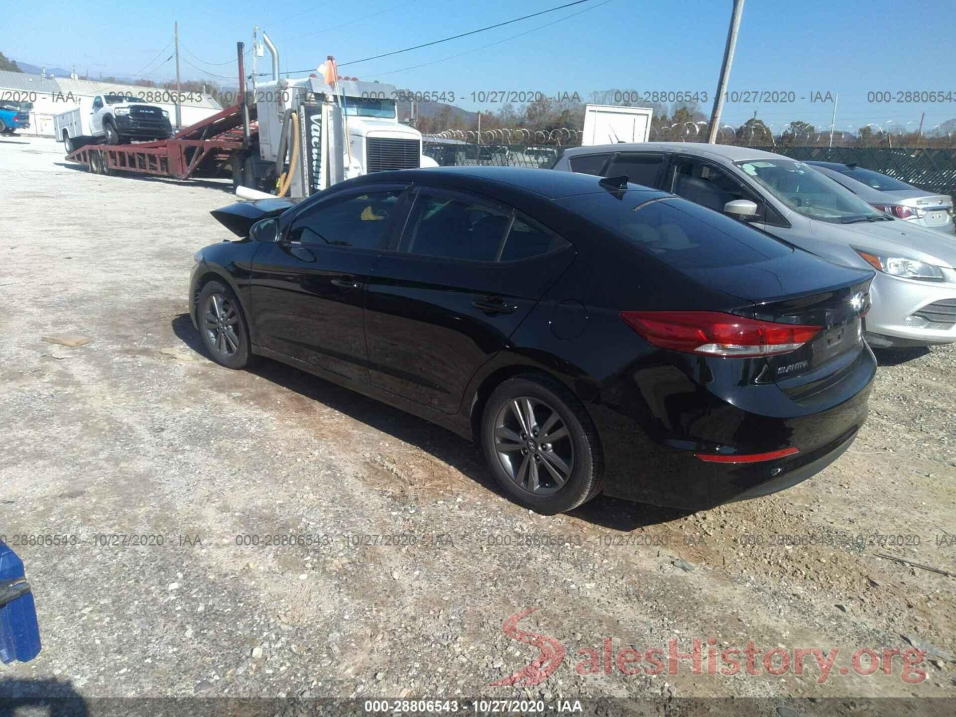 KMHD84LF2HU261213 2017 HYUNDAI ELANTRA