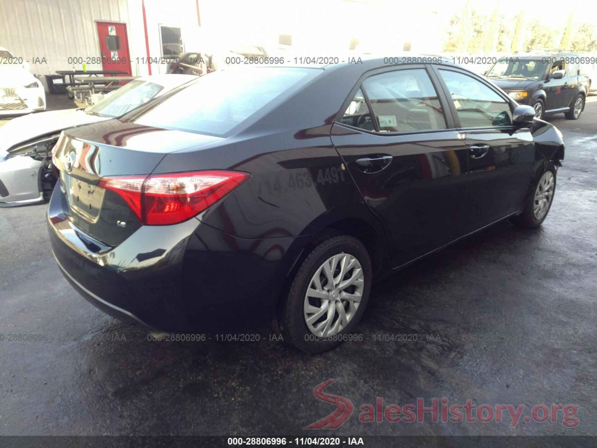 5YFBURHE1KP857051 2019 TOYOTA COROLLA