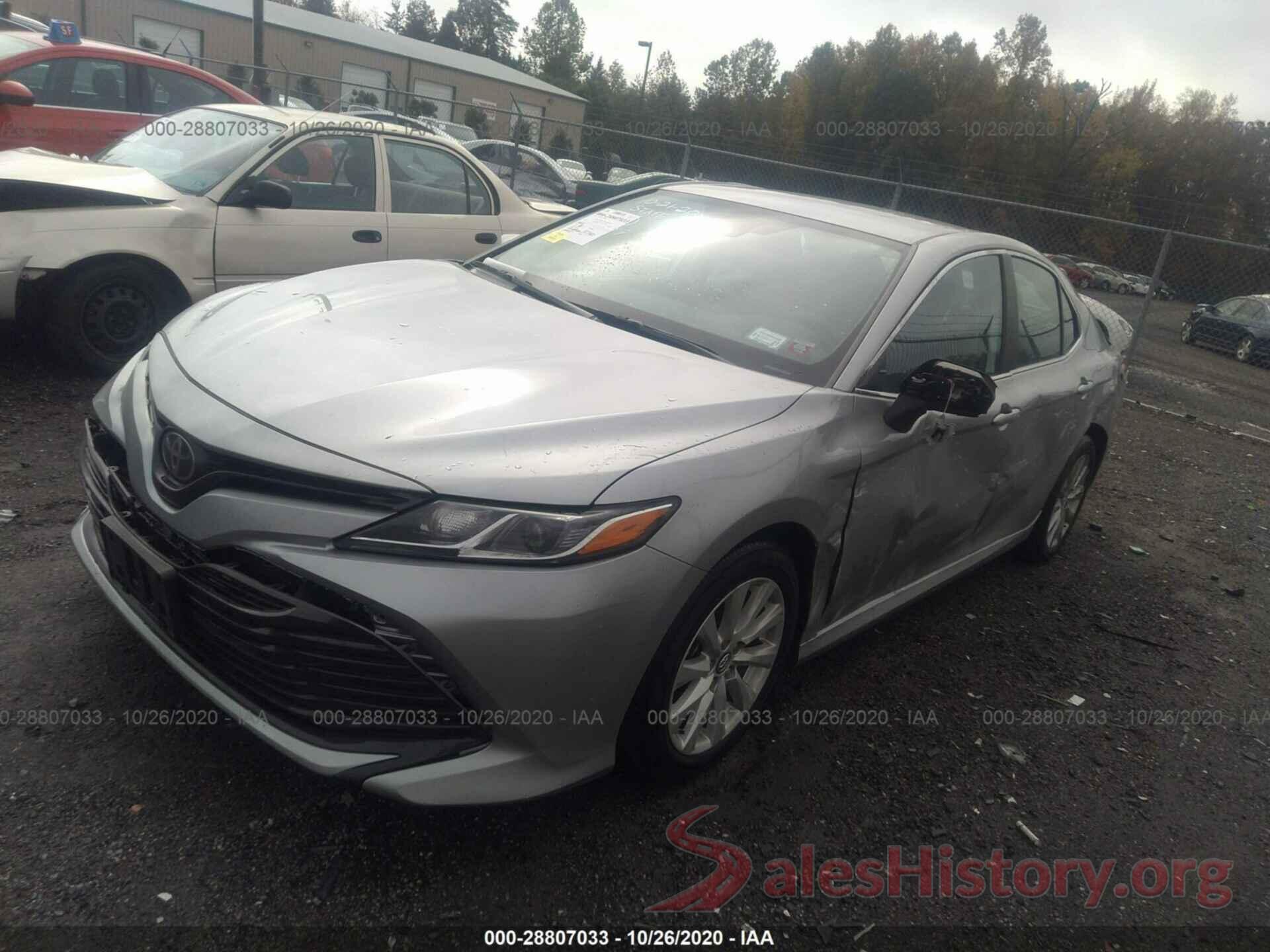 4T1B11HK3KU287259 2019 TOYOTA CAMRY