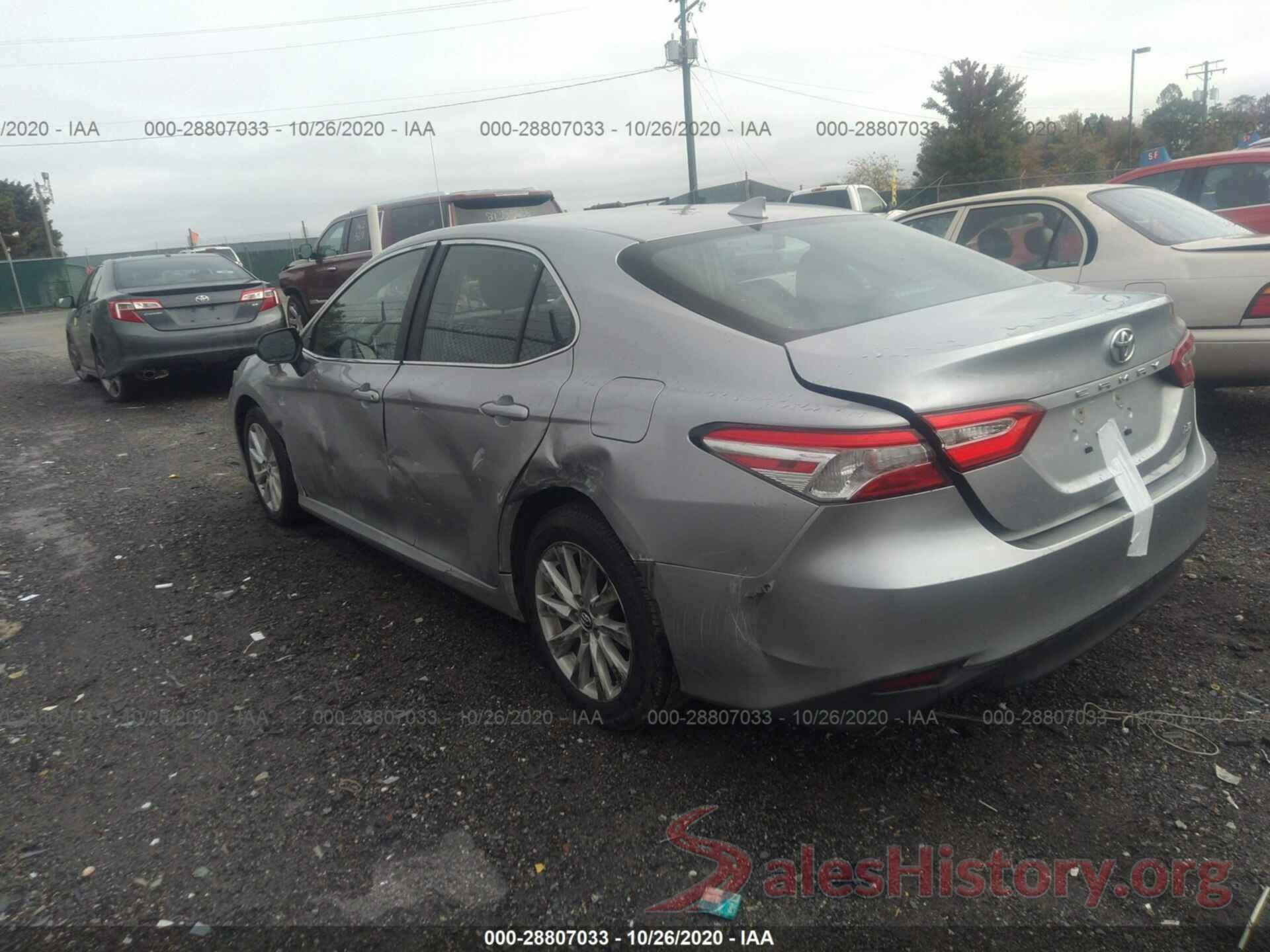 4T1B11HK3KU287259 2019 TOYOTA CAMRY