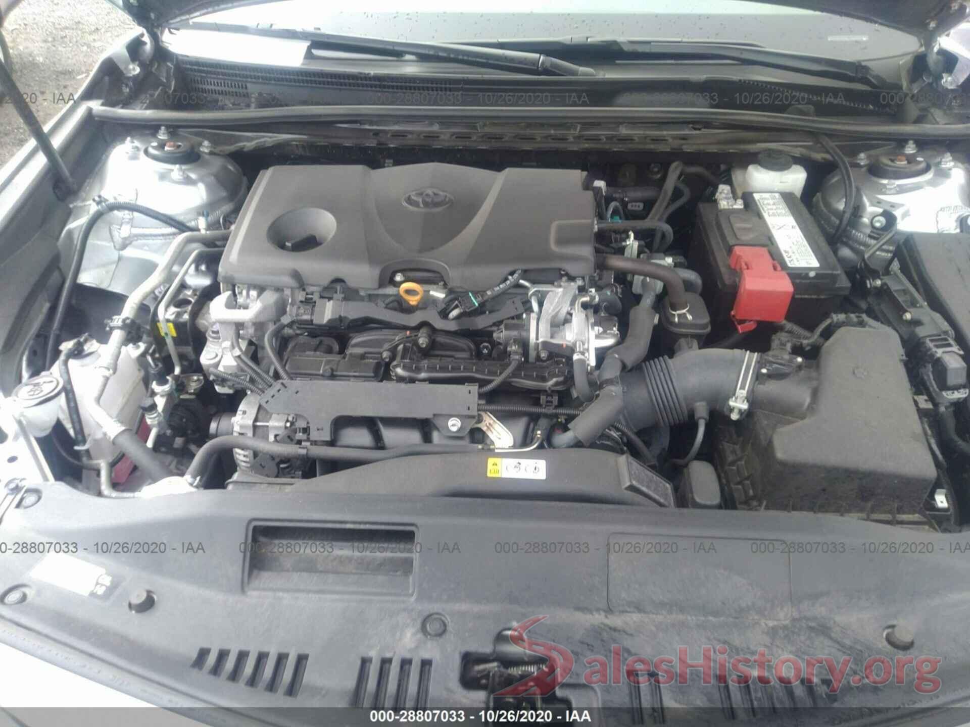 4T1B11HK3KU287259 2019 TOYOTA CAMRY