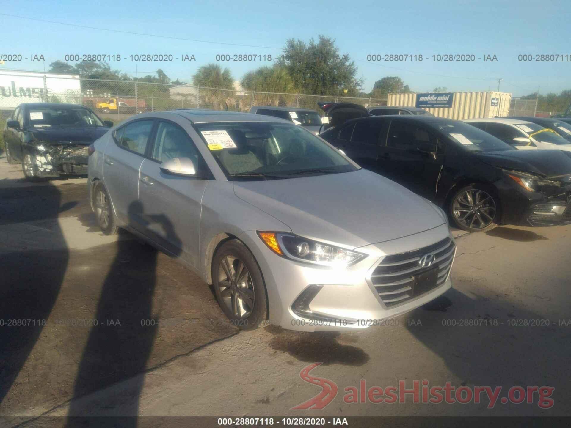 5NPD84LFXJH219148 2018 HYUNDAI ELANTRA