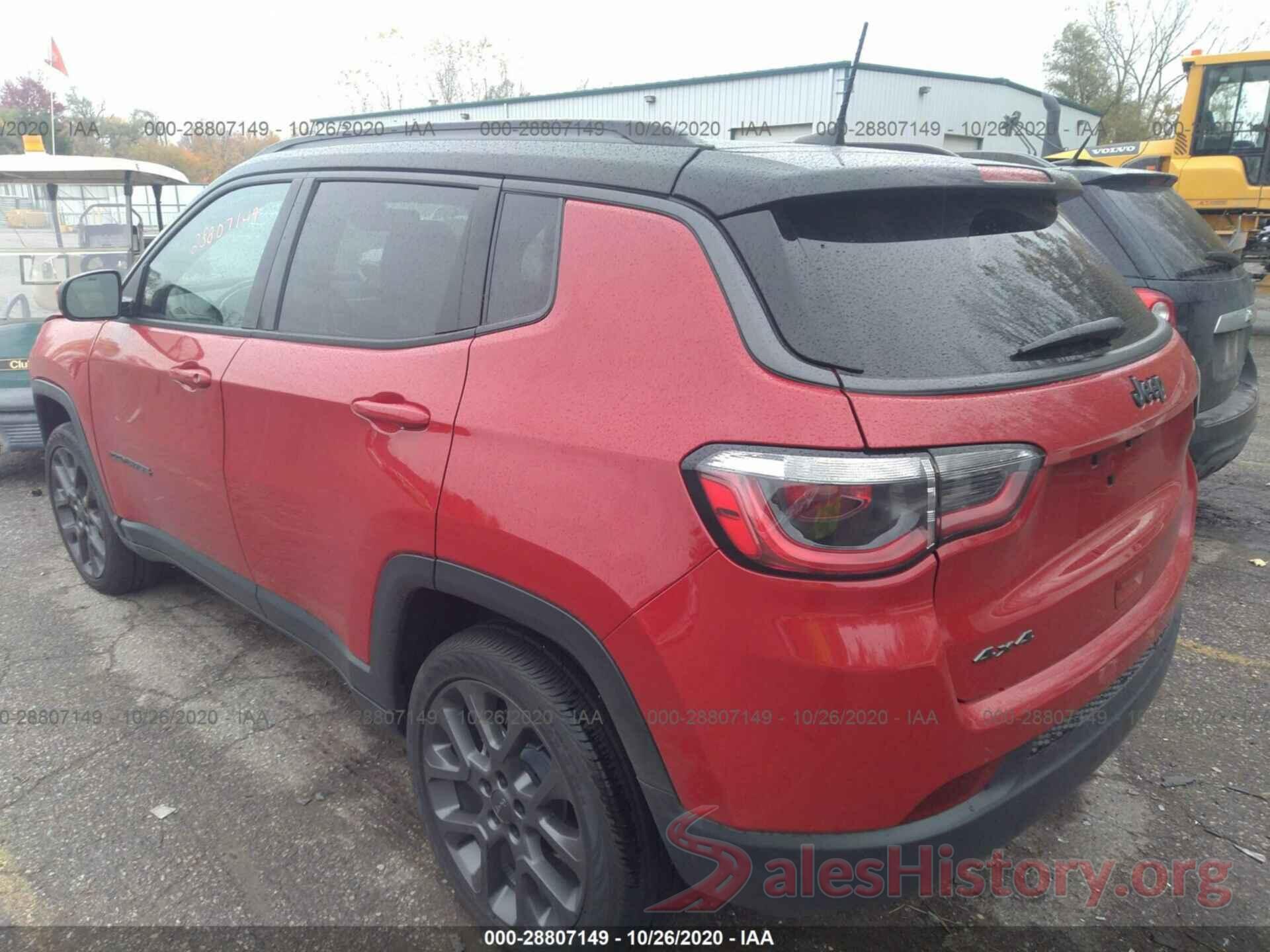 3C4NJDCB5LT133173 2020 JEEP COMPASS