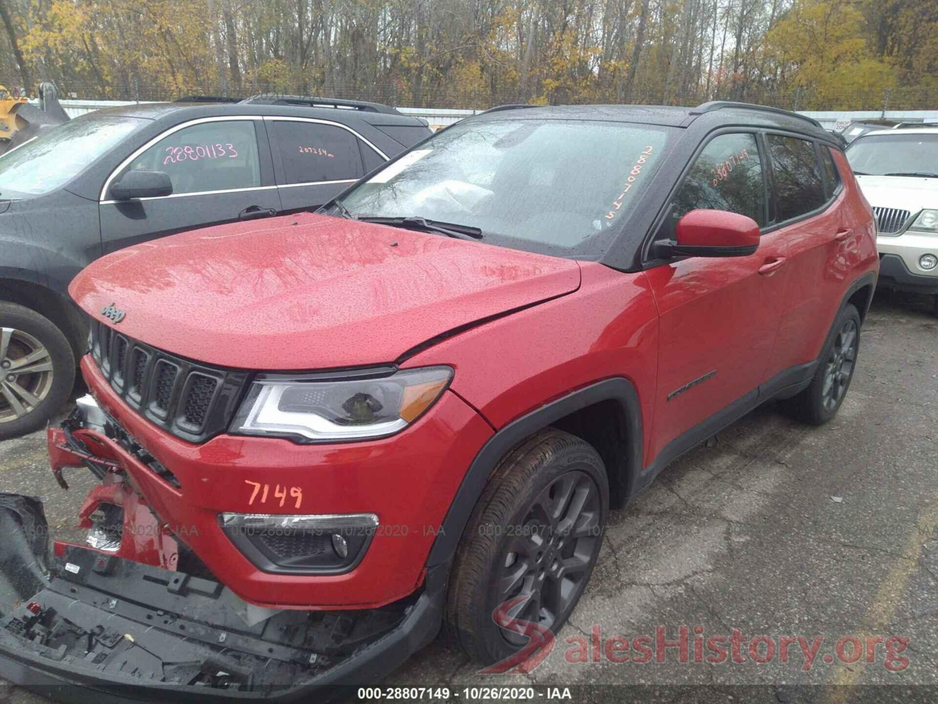 3C4NJDCB5LT133173 2020 JEEP COMPASS