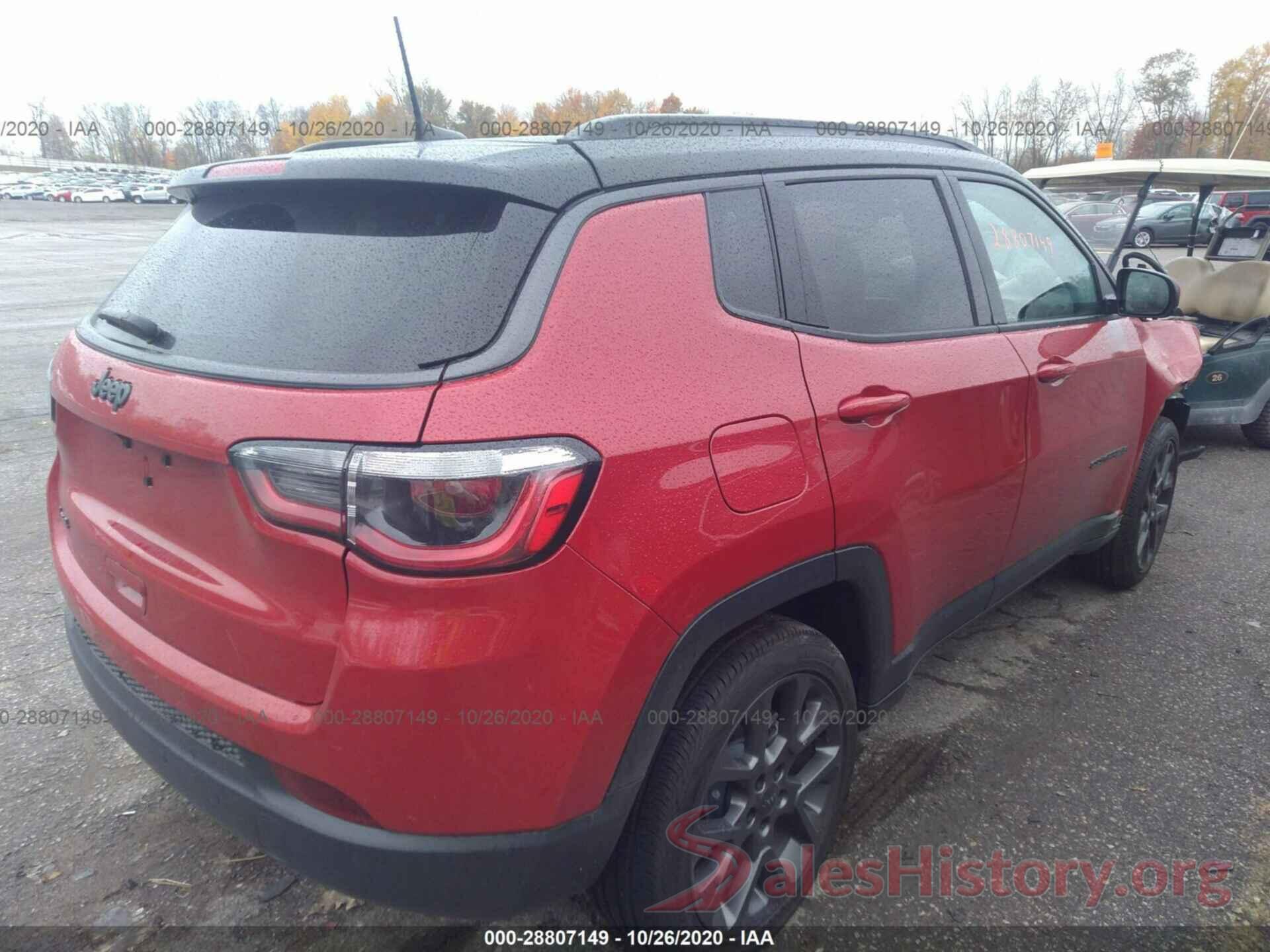 3C4NJDCB5LT133173 2020 JEEP COMPASS