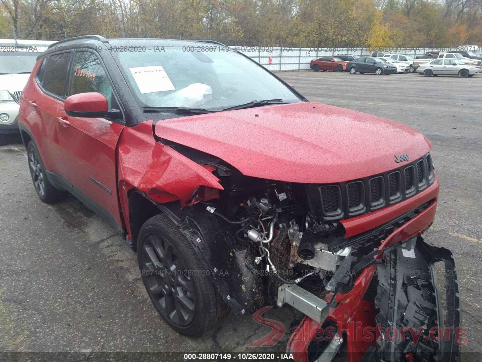 3C4NJDCB5LT133173 2020 JEEP COMPASS