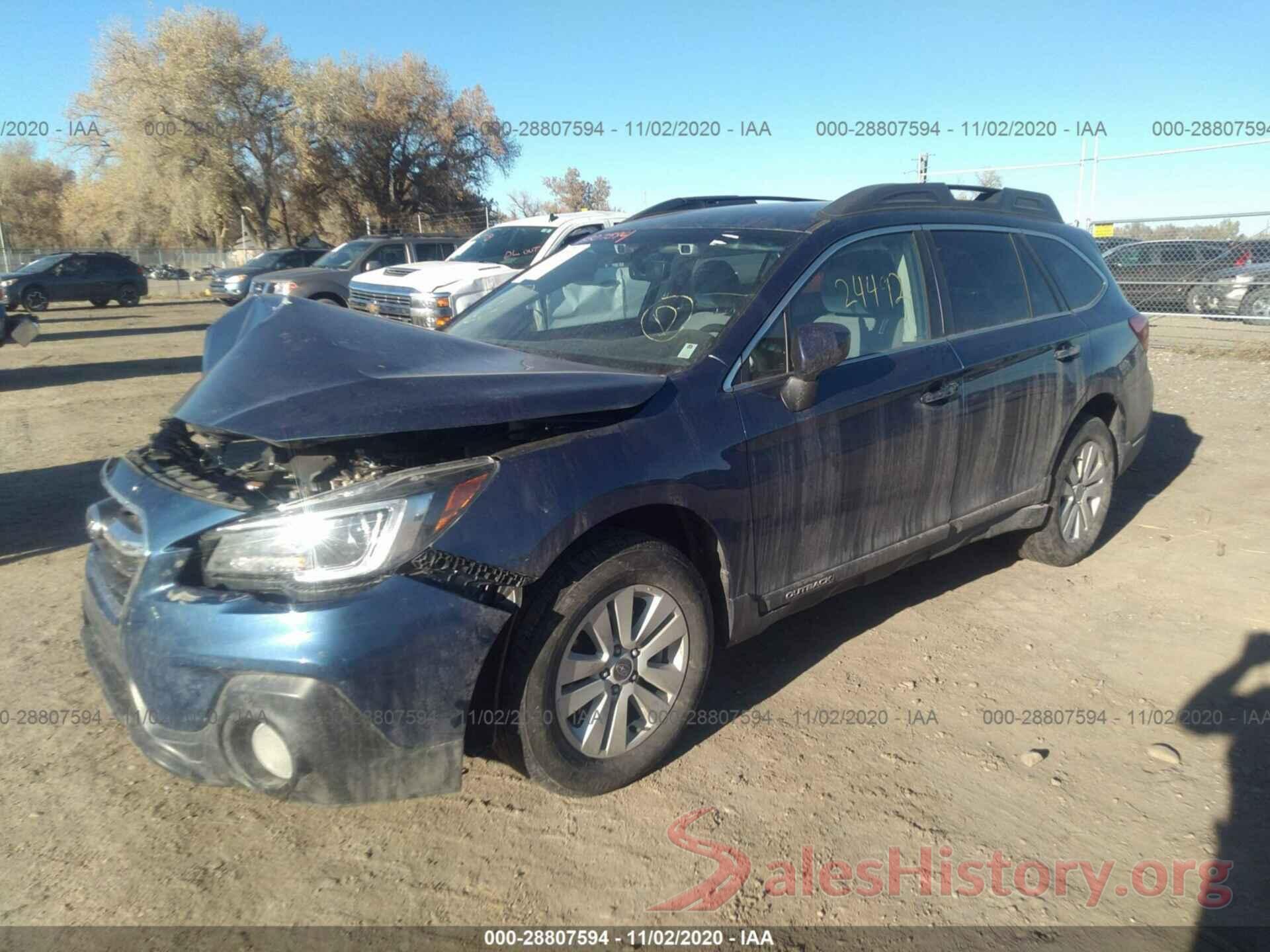 4S4BSAFC7K3280670 2019 SUBARU OUTBACK