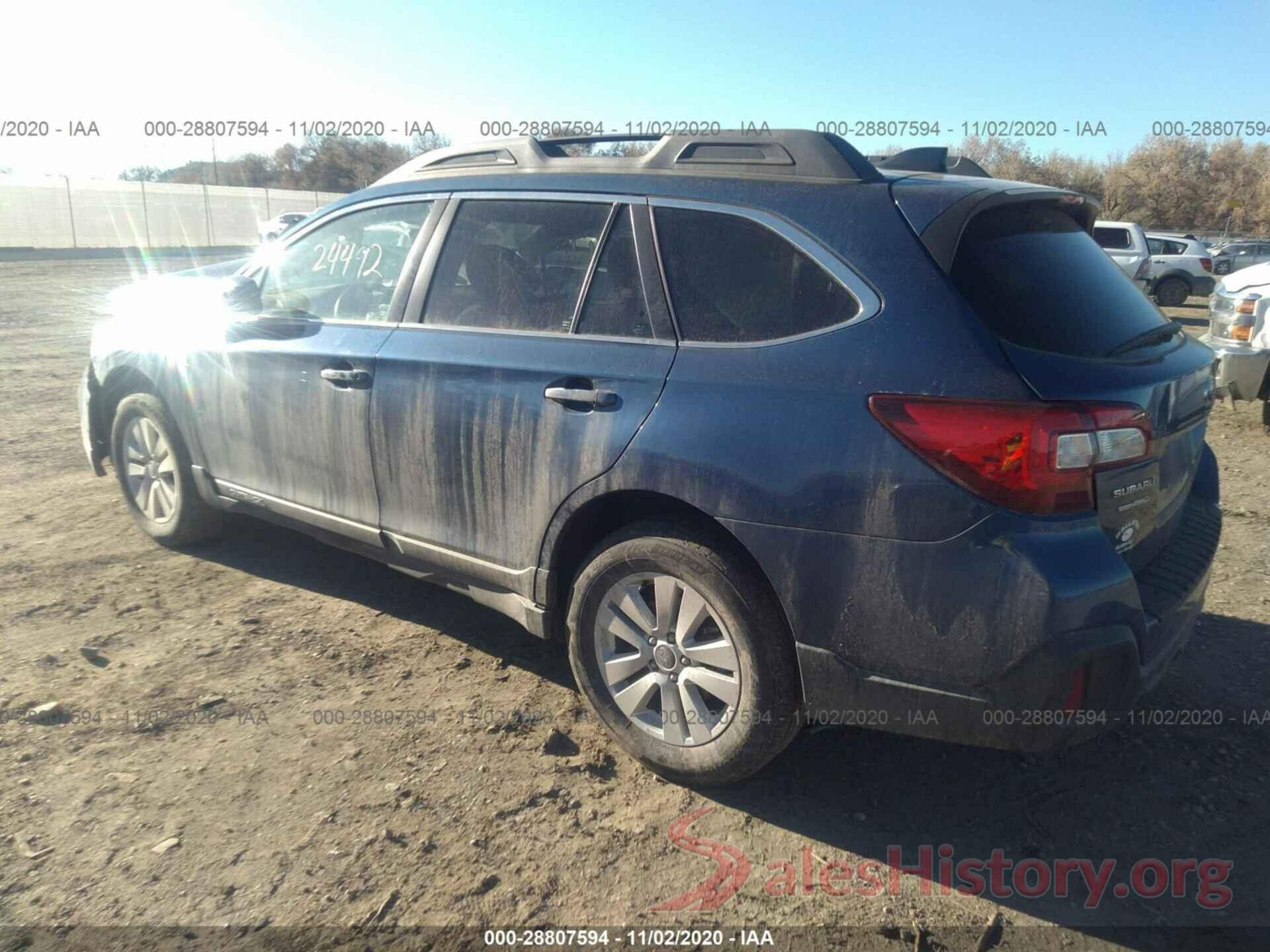 4S4BSAFC7K3280670 2019 SUBARU OUTBACK