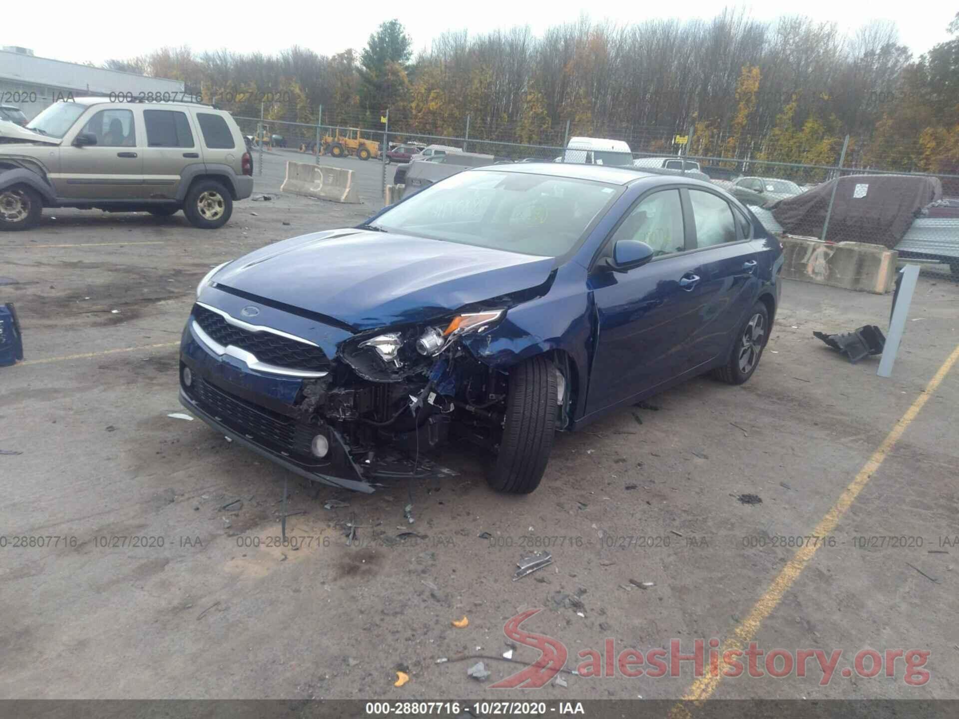 3KPF24AD3LE179000 2020 KIA FORTE