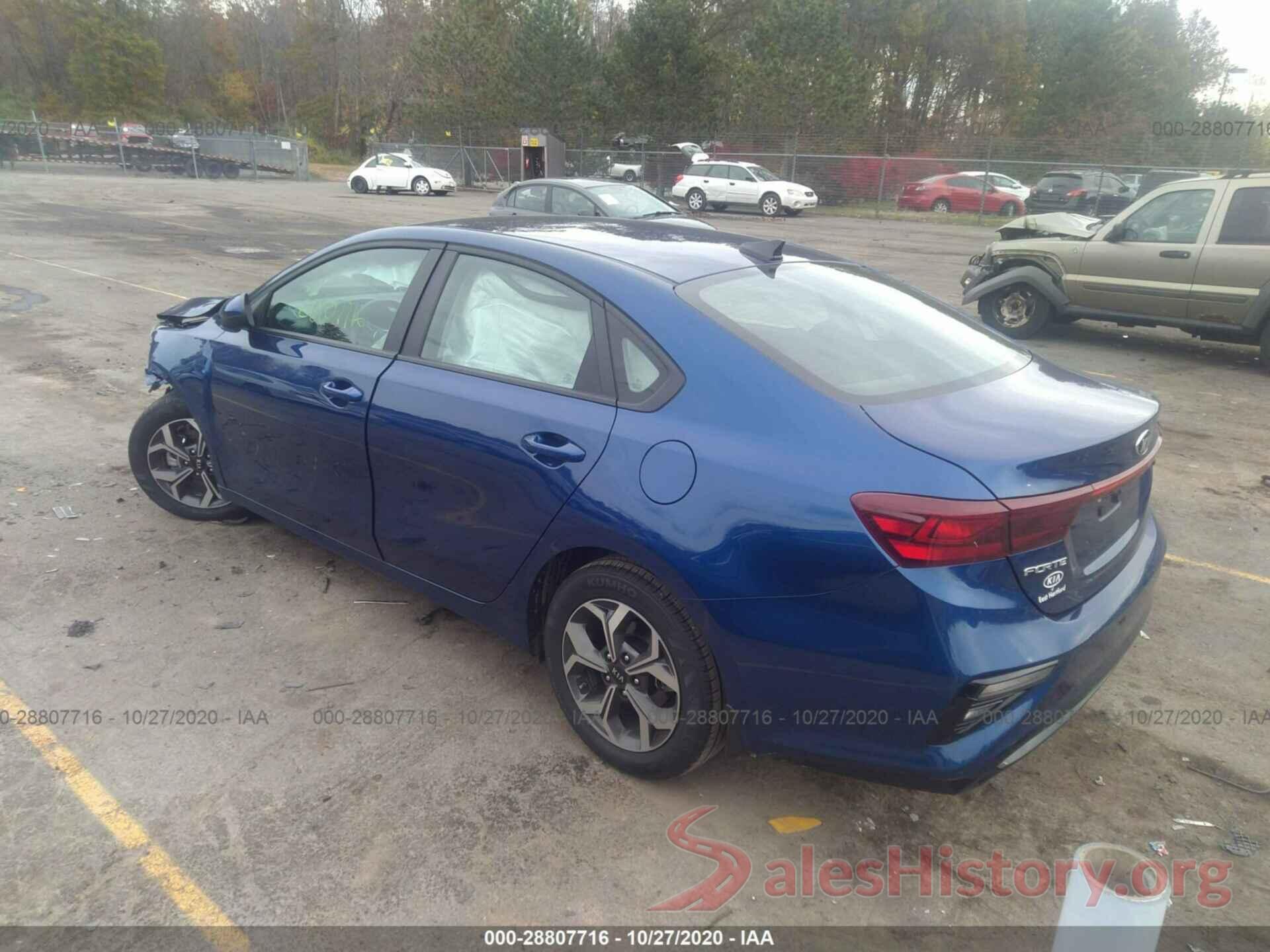 3KPF24AD3LE179000 2020 KIA FORTE