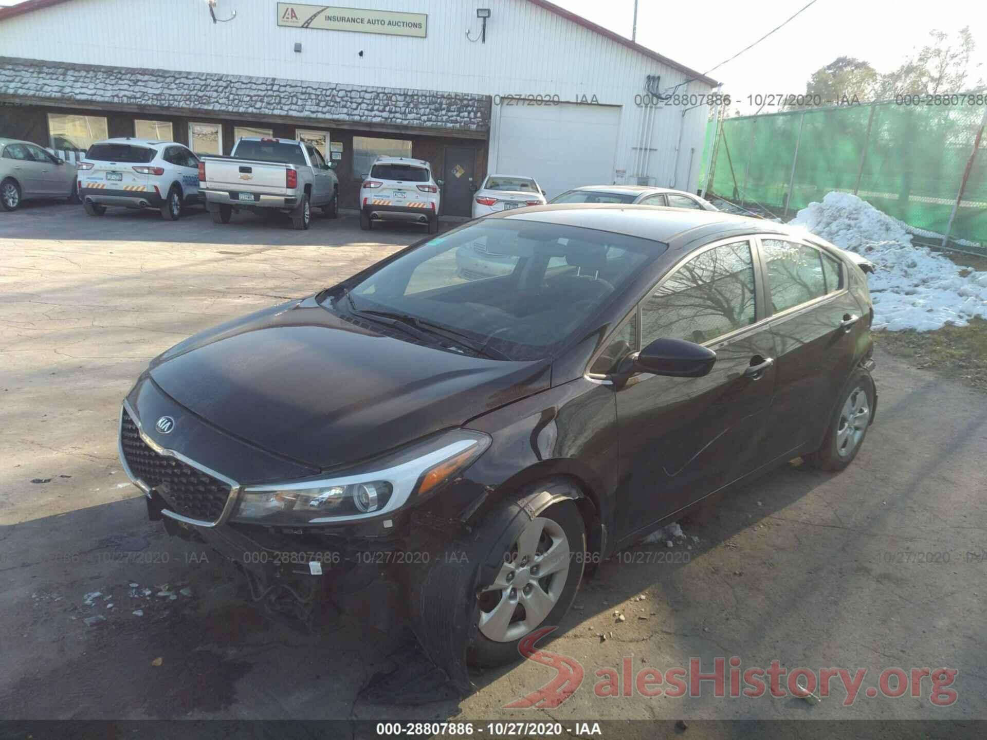 3KPFL4A73JE212047 2018 KIA FORTE