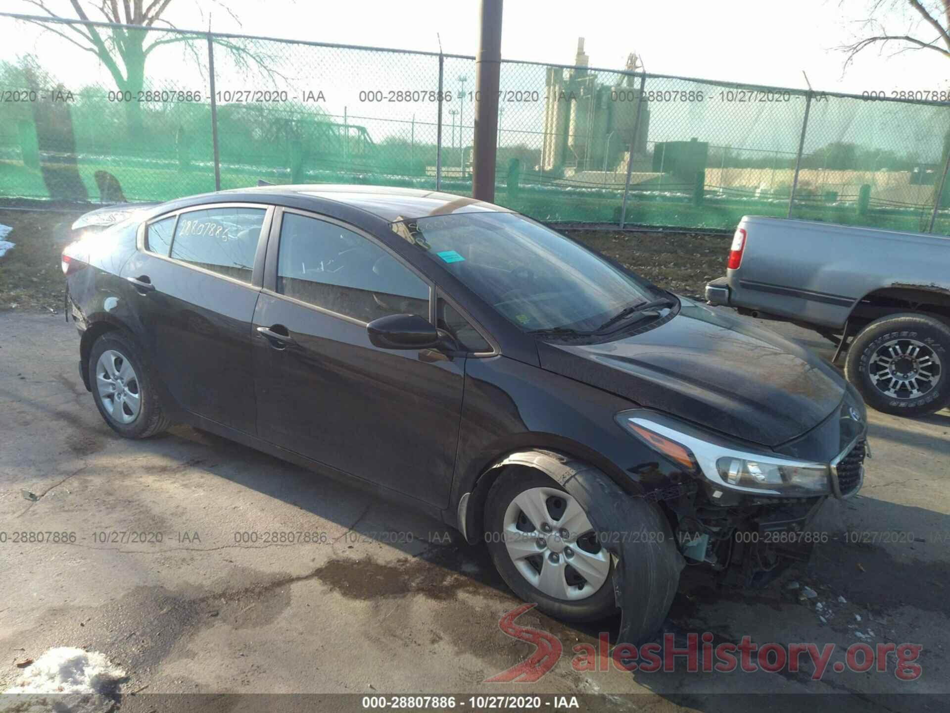 3KPFL4A73JE212047 2018 KIA FORTE