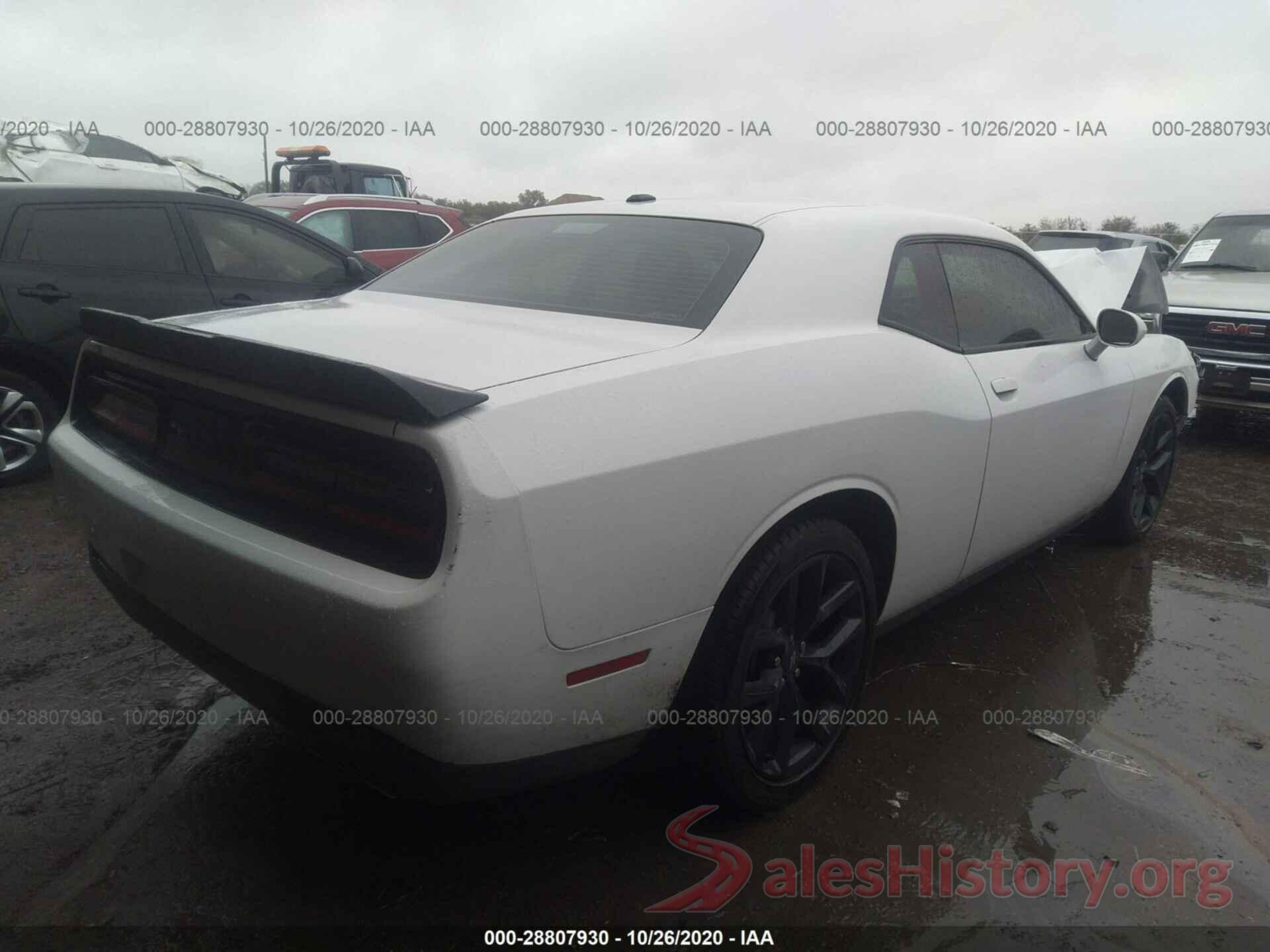 2C3CDZAGXLH110026 2020 DODGE CHALLENGER