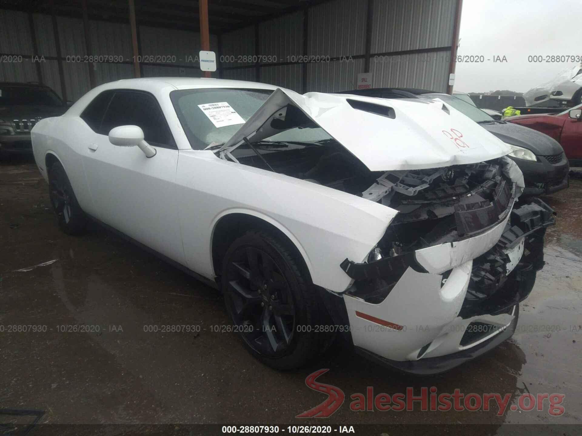 2C3CDZAGXLH110026 2020 DODGE CHALLENGER