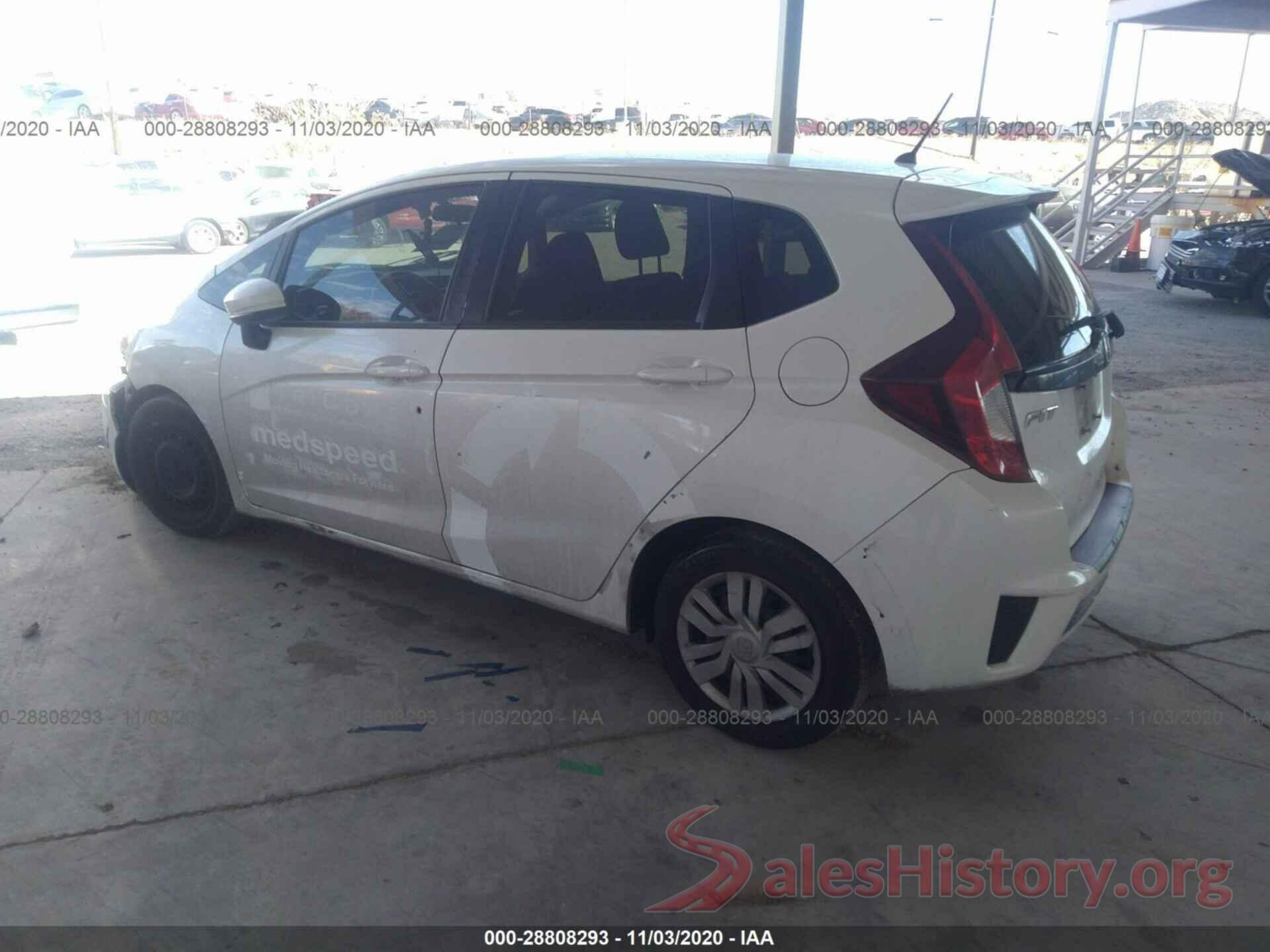 JHMGK5H5XGX031617 2016 HONDA FIT