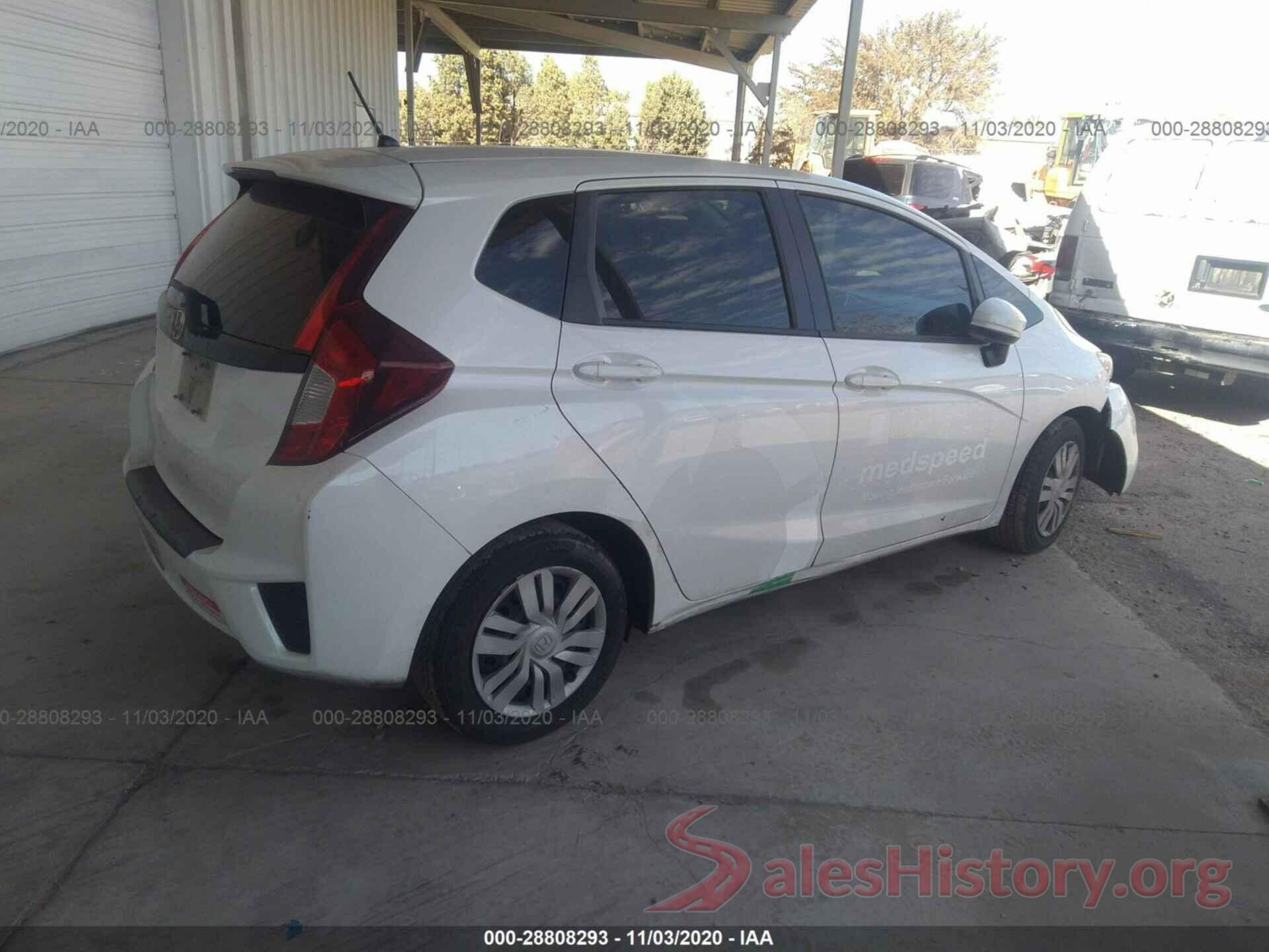 JHMGK5H5XGX031617 2016 HONDA FIT