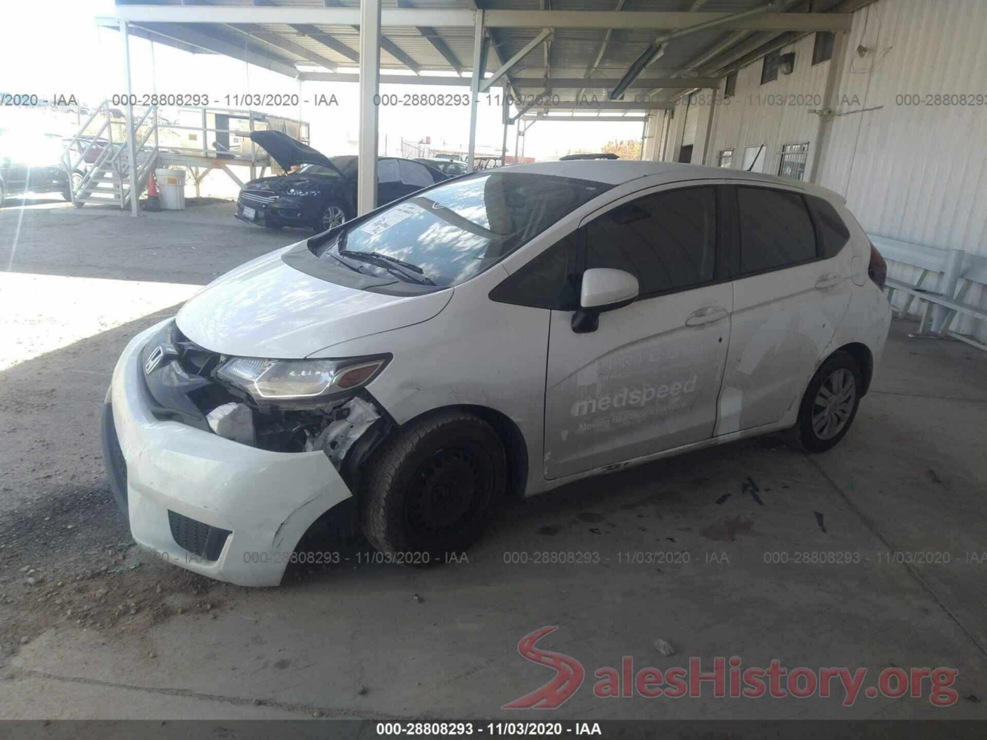 JHMGK5H5XGX031617 2016 HONDA FIT