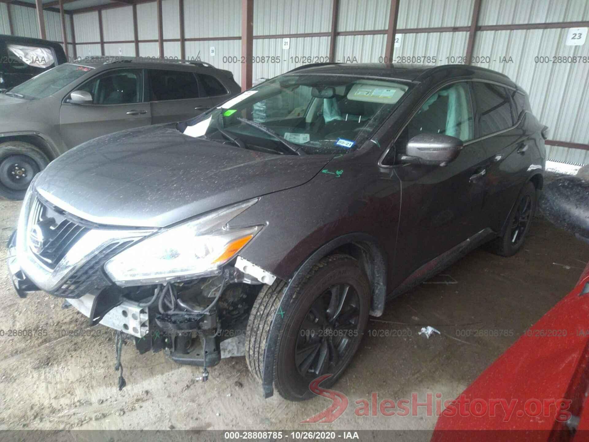 5N1AZ2MG7HN173196 2017 NISSAN MURANO