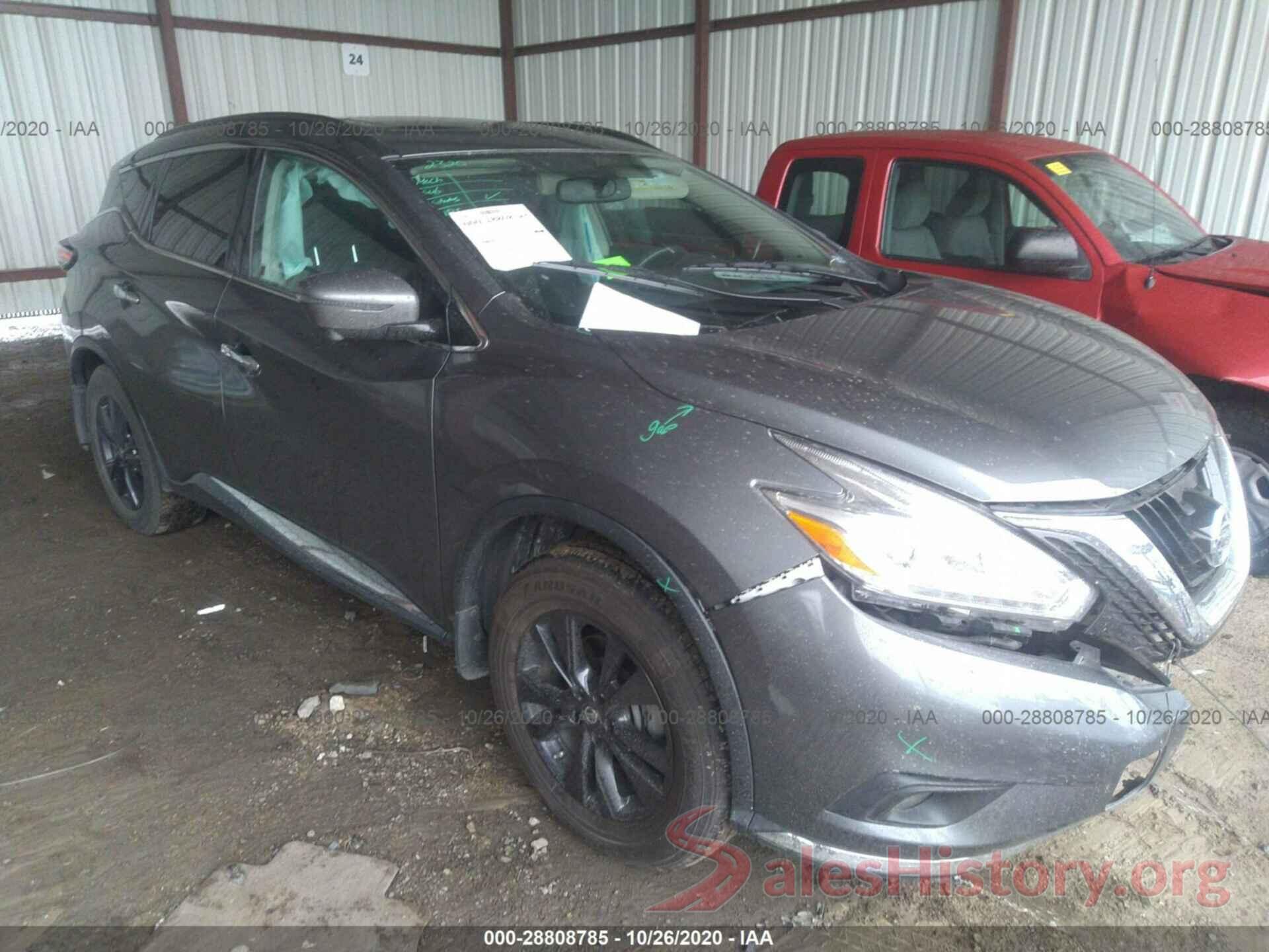 5N1AZ2MG7HN173196 2017 NISSAN MURANO