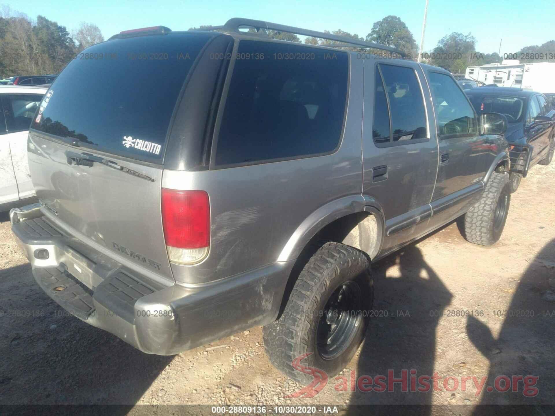 1GNDT13X93K111458 2003 CHEVROLET BLAZER