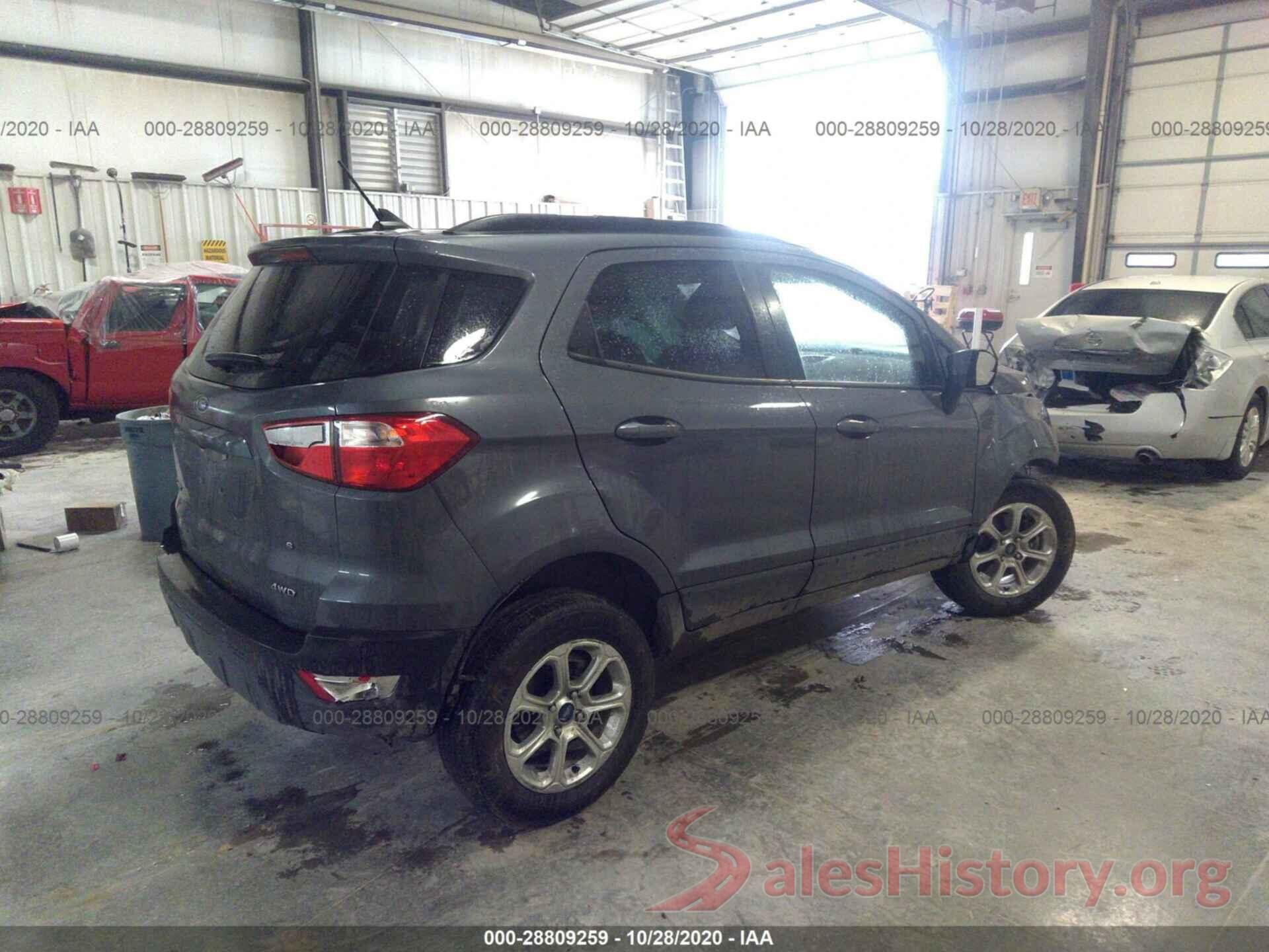 MAJ6S3GL9KC290140 2019 FORD ECOSPORT