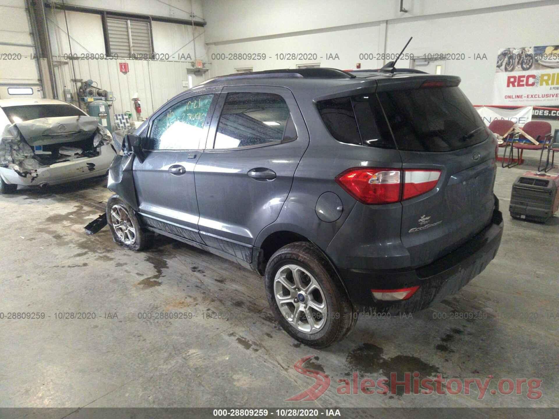 MAJ6S3GL9KC290140 2019 FORD ECOSPORT