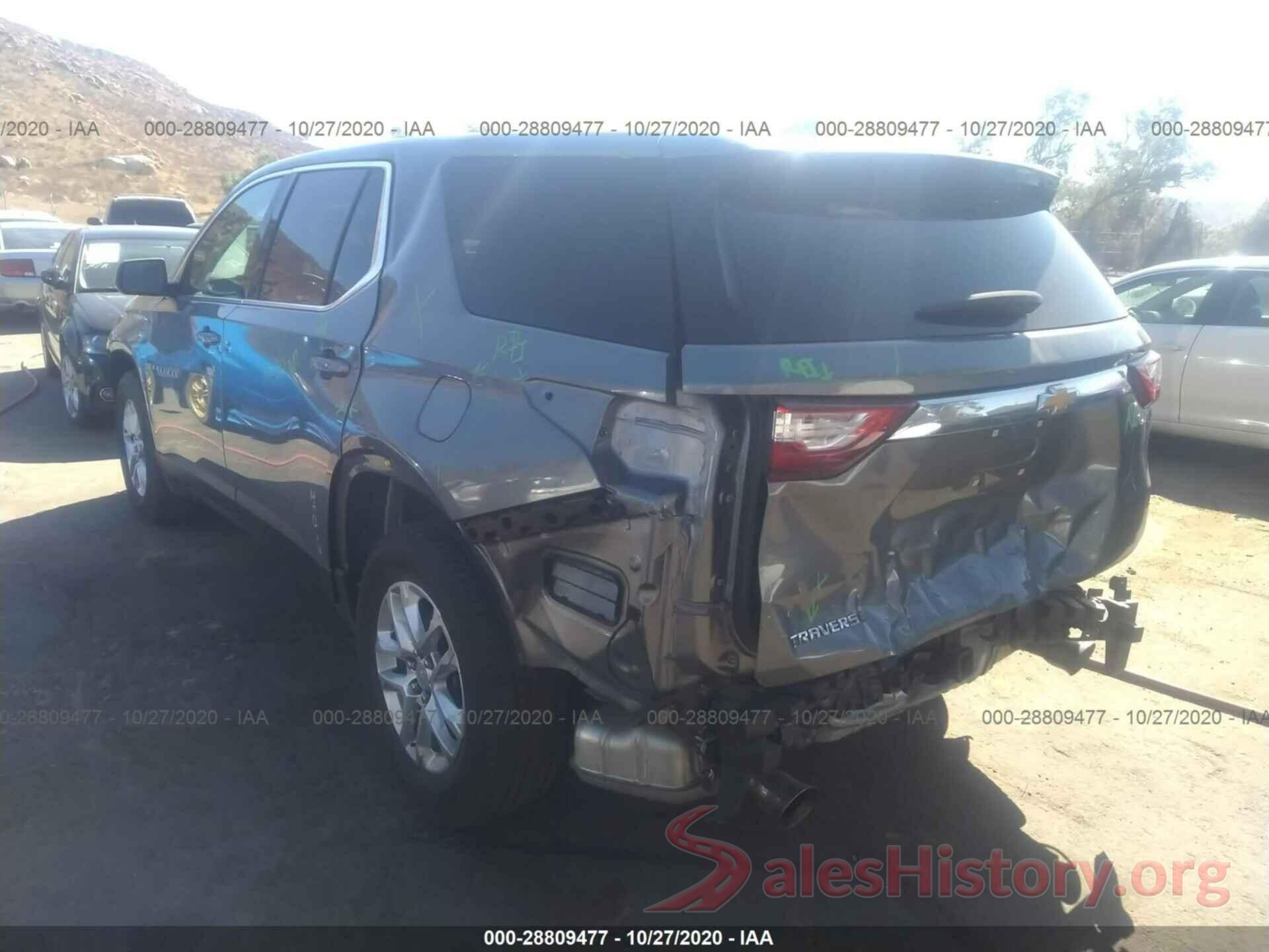 1GNERFKW8KJ221480 2019 CHEVROLET TRAVERSE