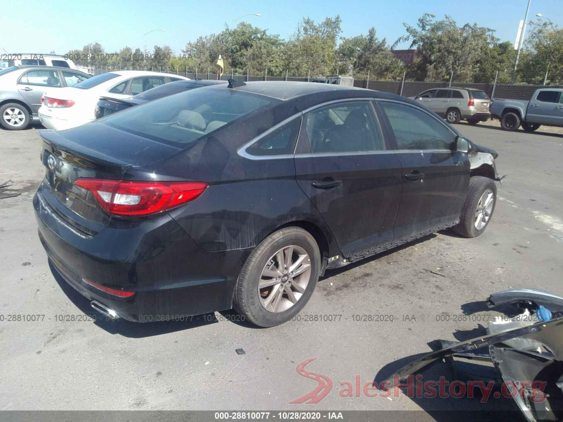 5NPE24AF5GH364485 2016 HYUNDAI SONATA