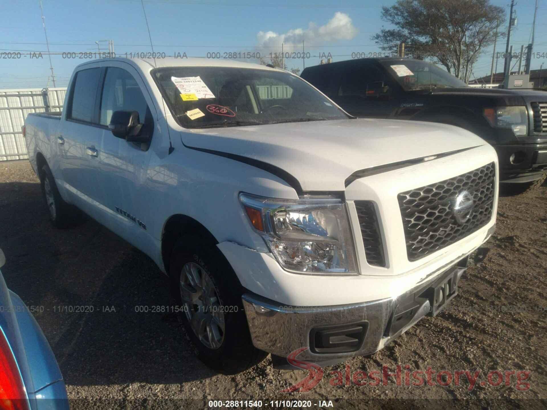 1N6AA1EK2KN505672 2019 NISSAN TITAN