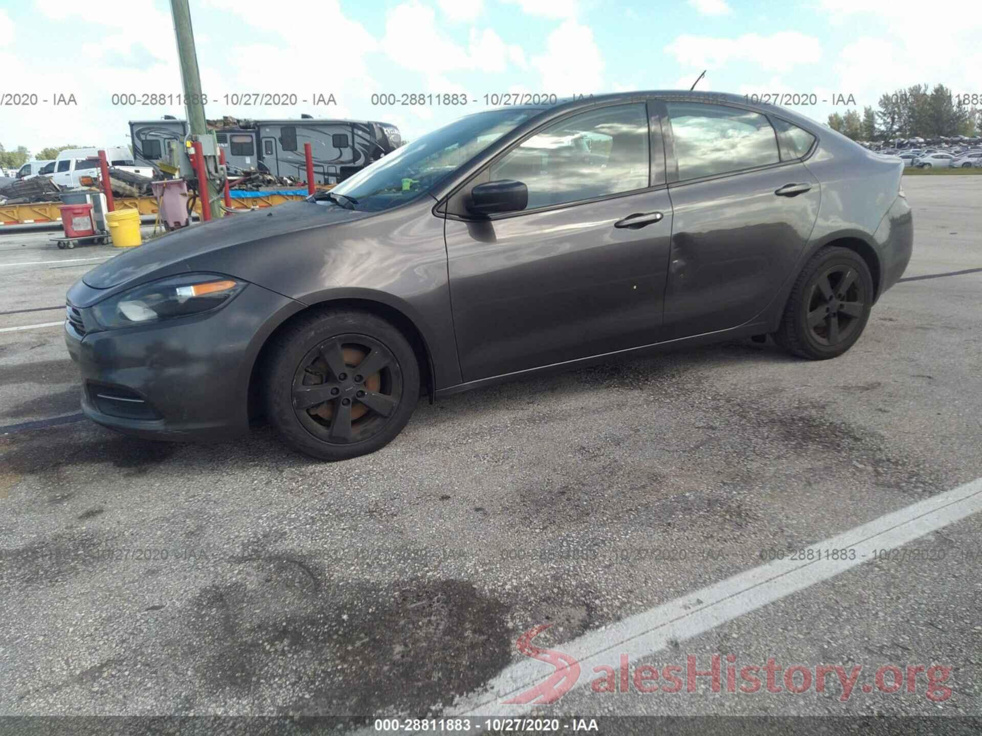 1C3CDFBB0GD766532 2016 DODGE DART