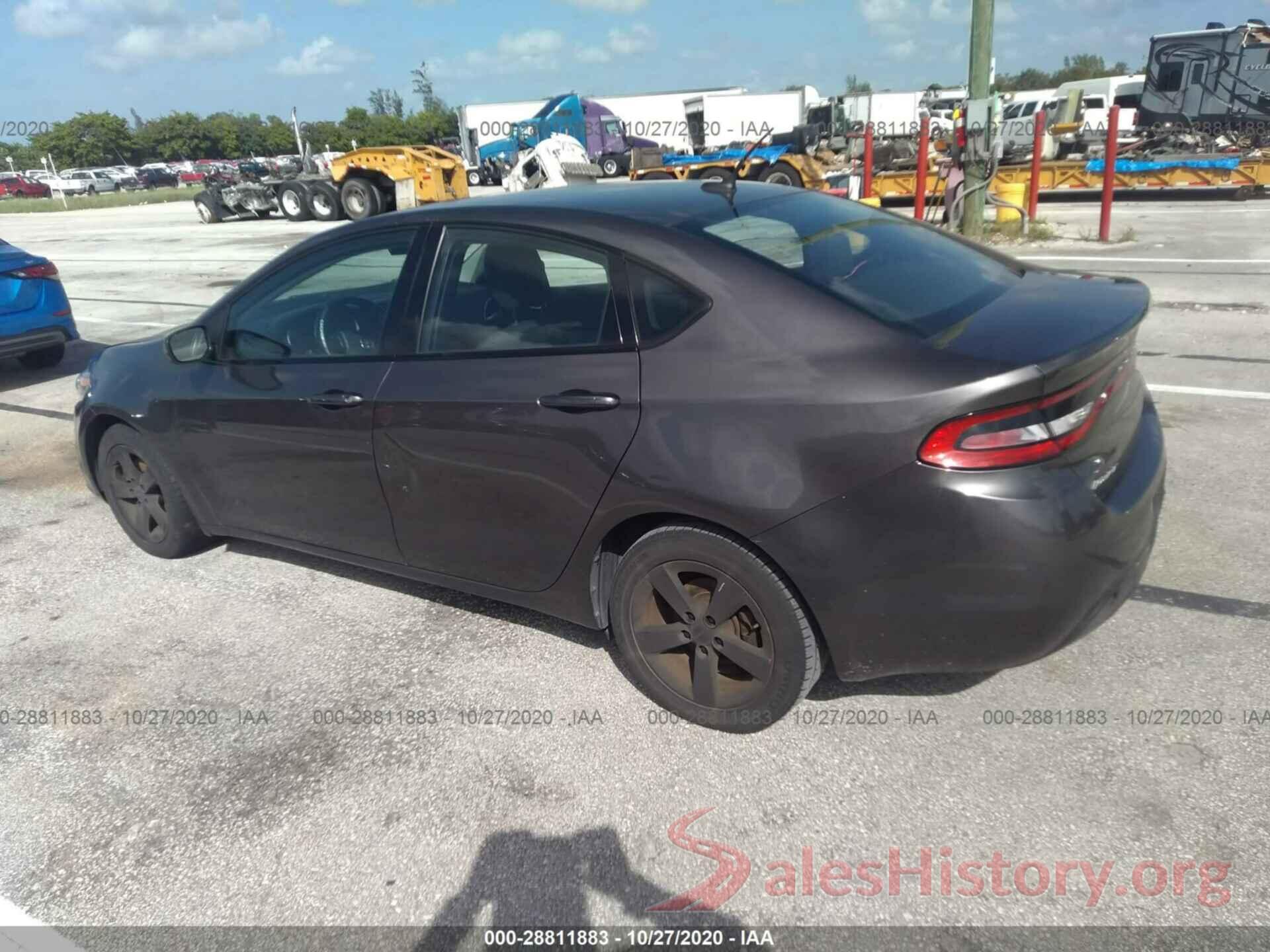 1C3CDFBB0GD766532 2016 DODGE DART